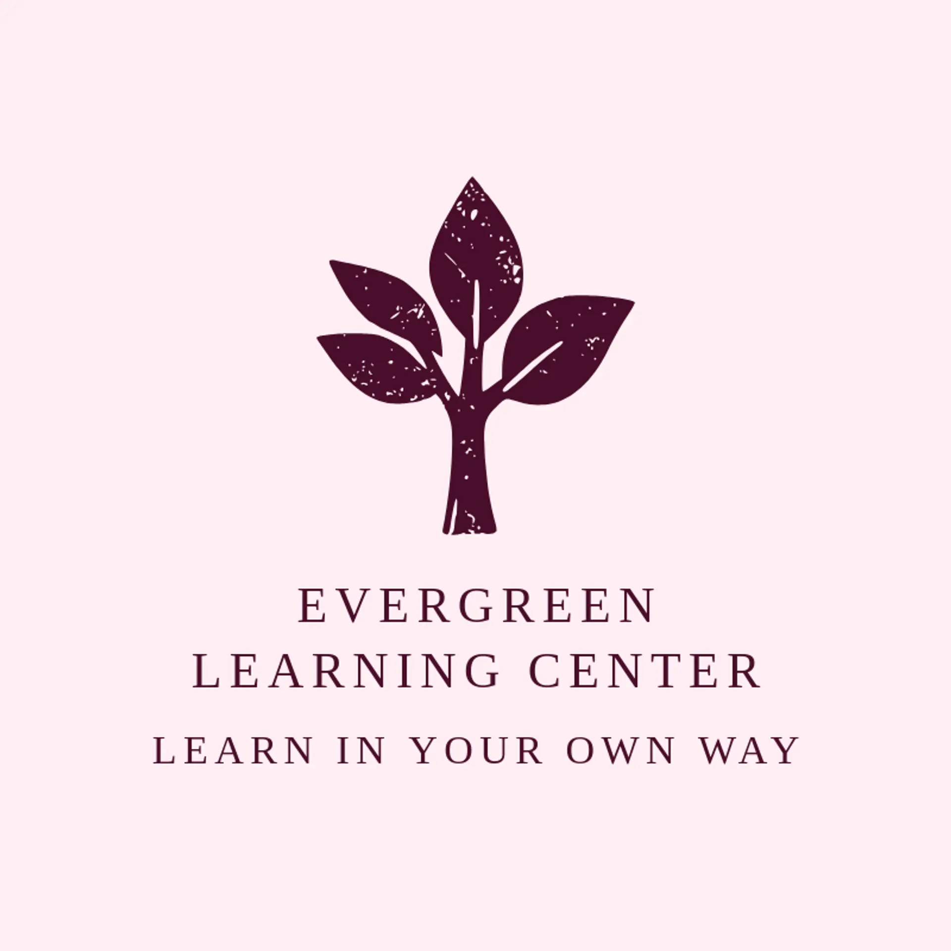 Evergreen Learning Center logo for special education