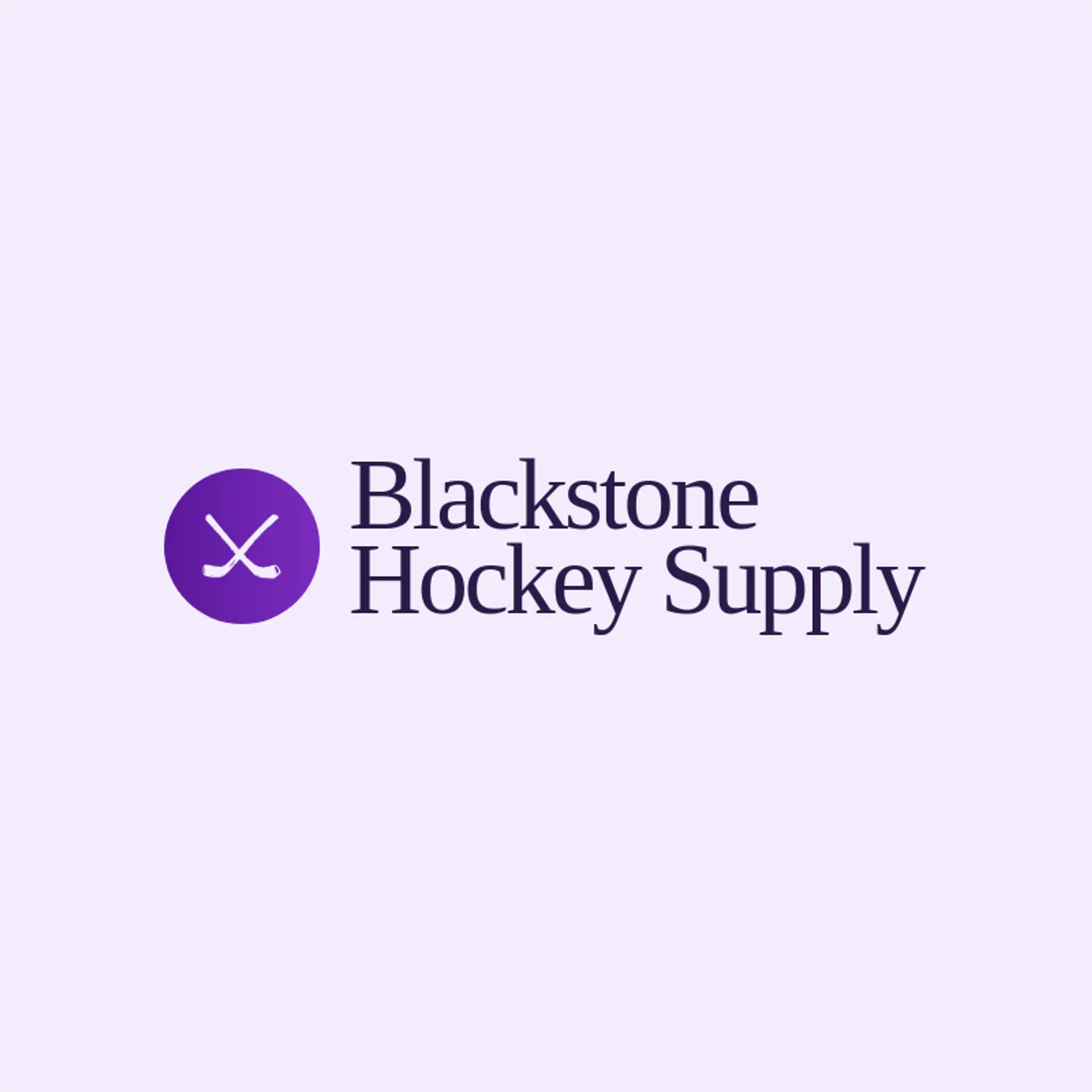 Blackstone Hockey Supply logo for hockey stick
