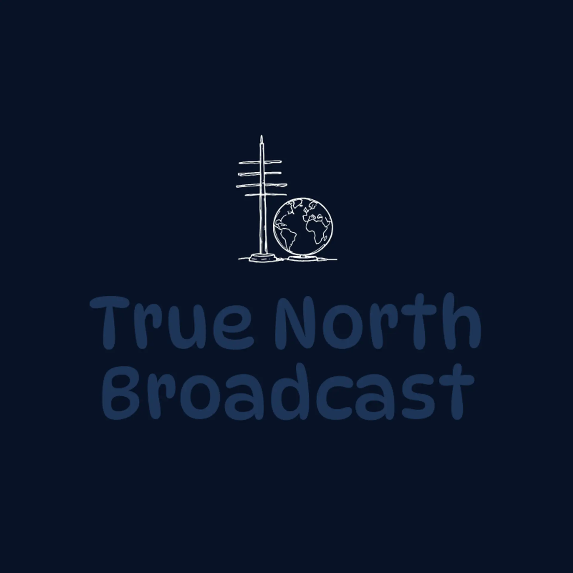 True North Broadcast logo for news channel