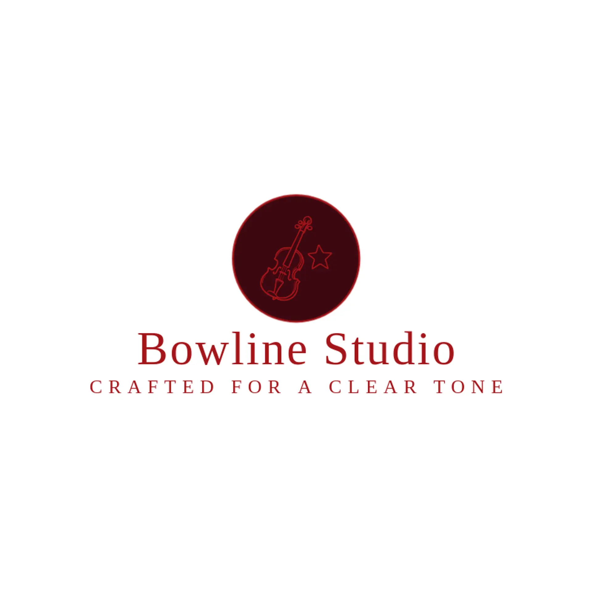 Bowline Studio logo for violin