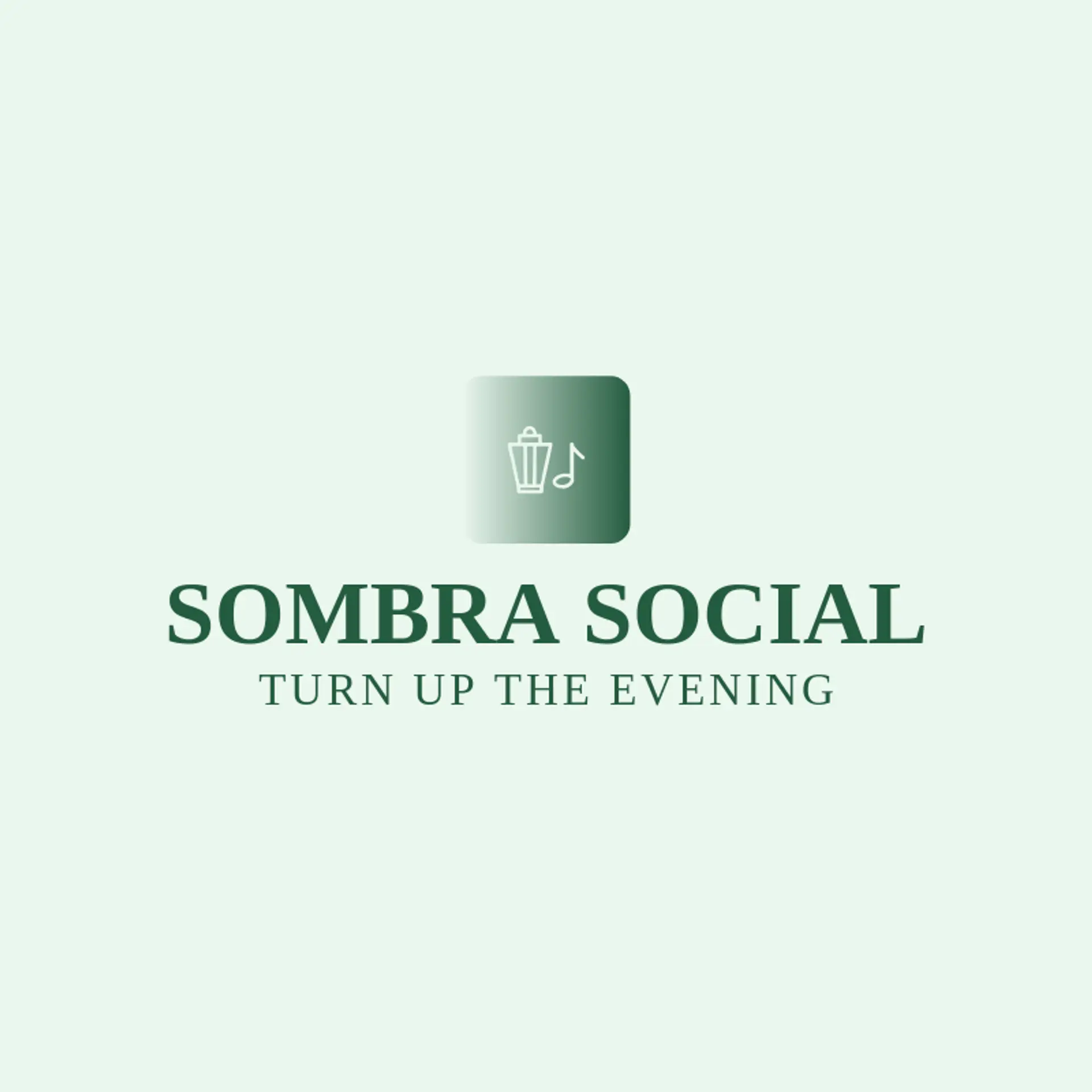 Sombra Social logo for fiesta