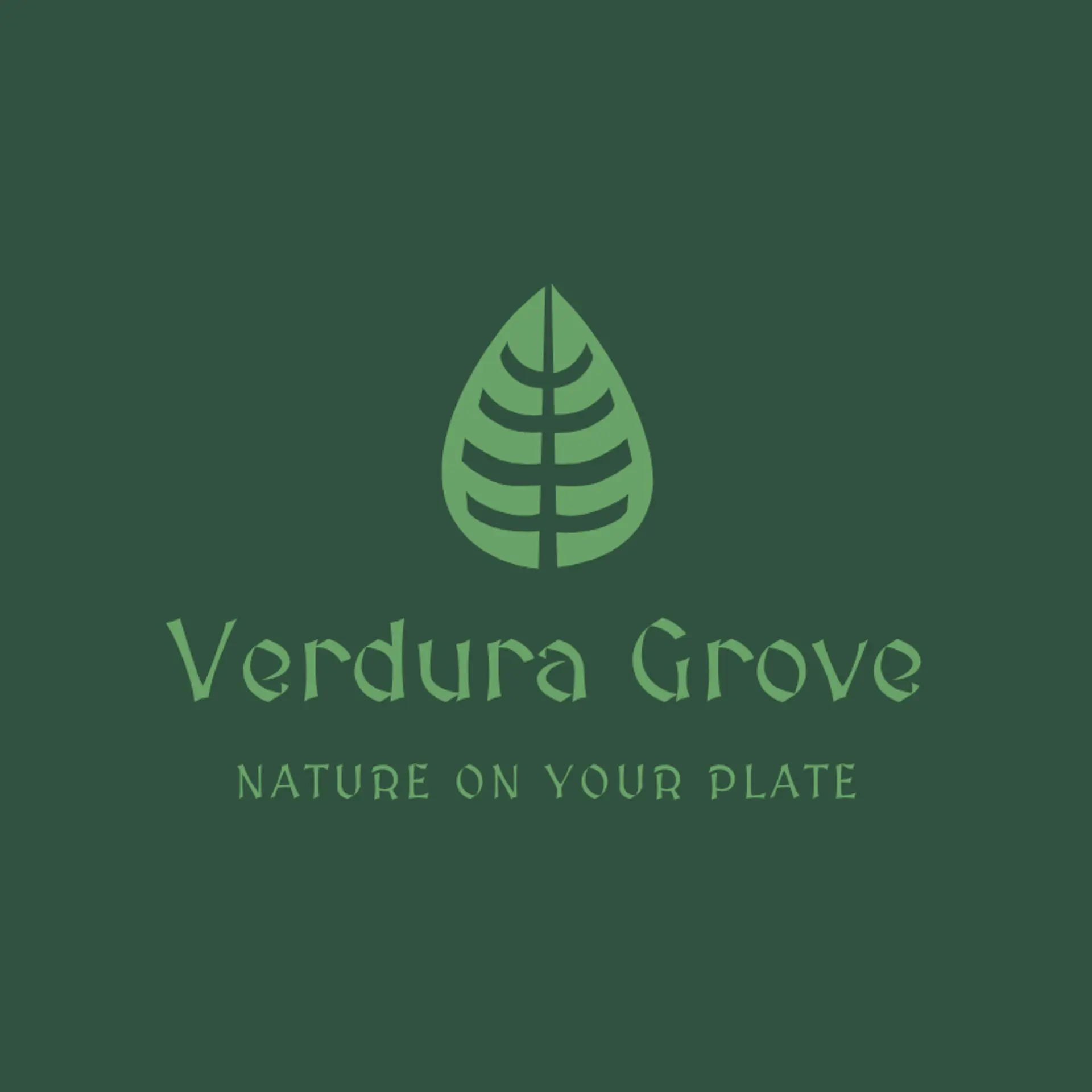 Green Mosaic Cafe logo for garden restaurant