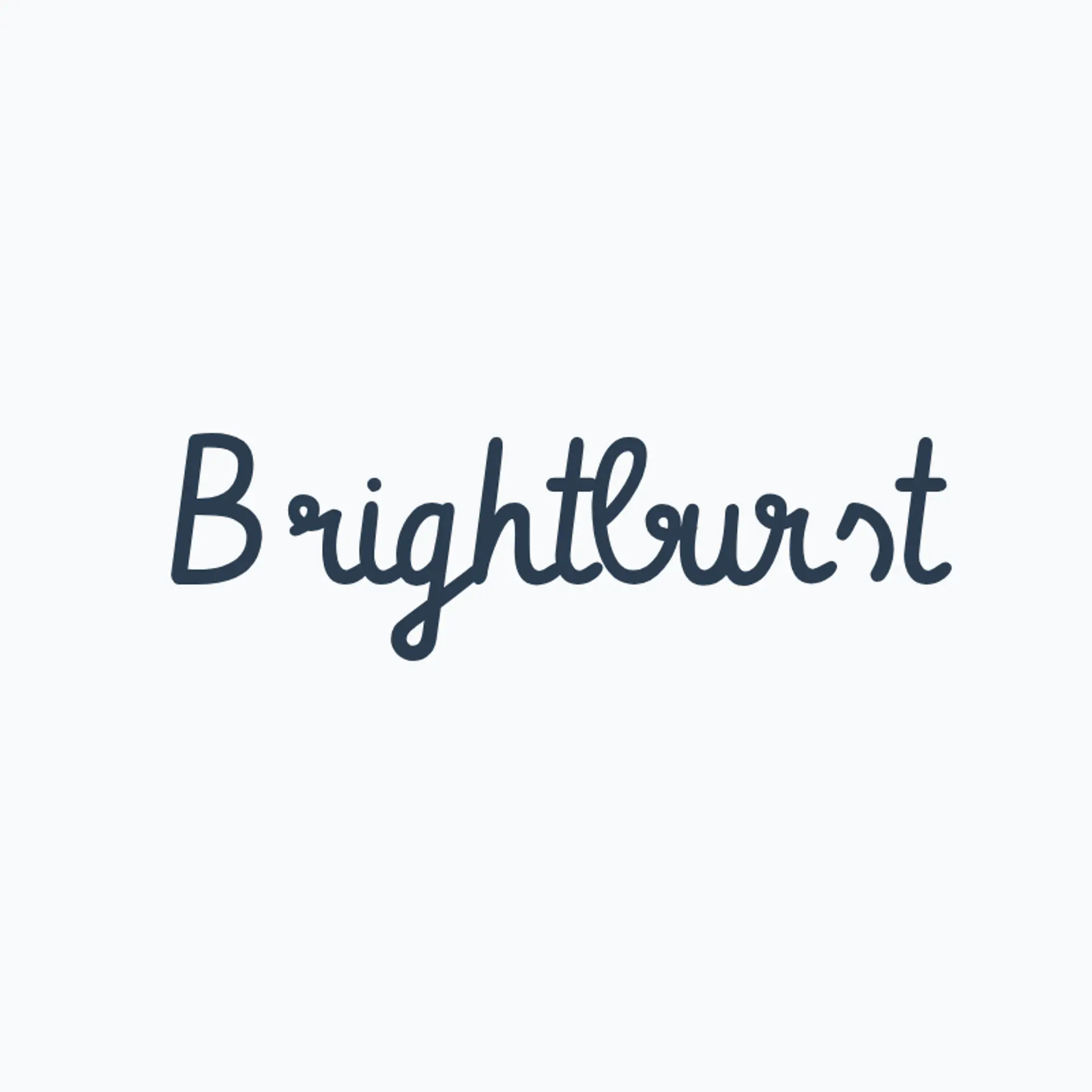 BrightBurst logo for cleaning services