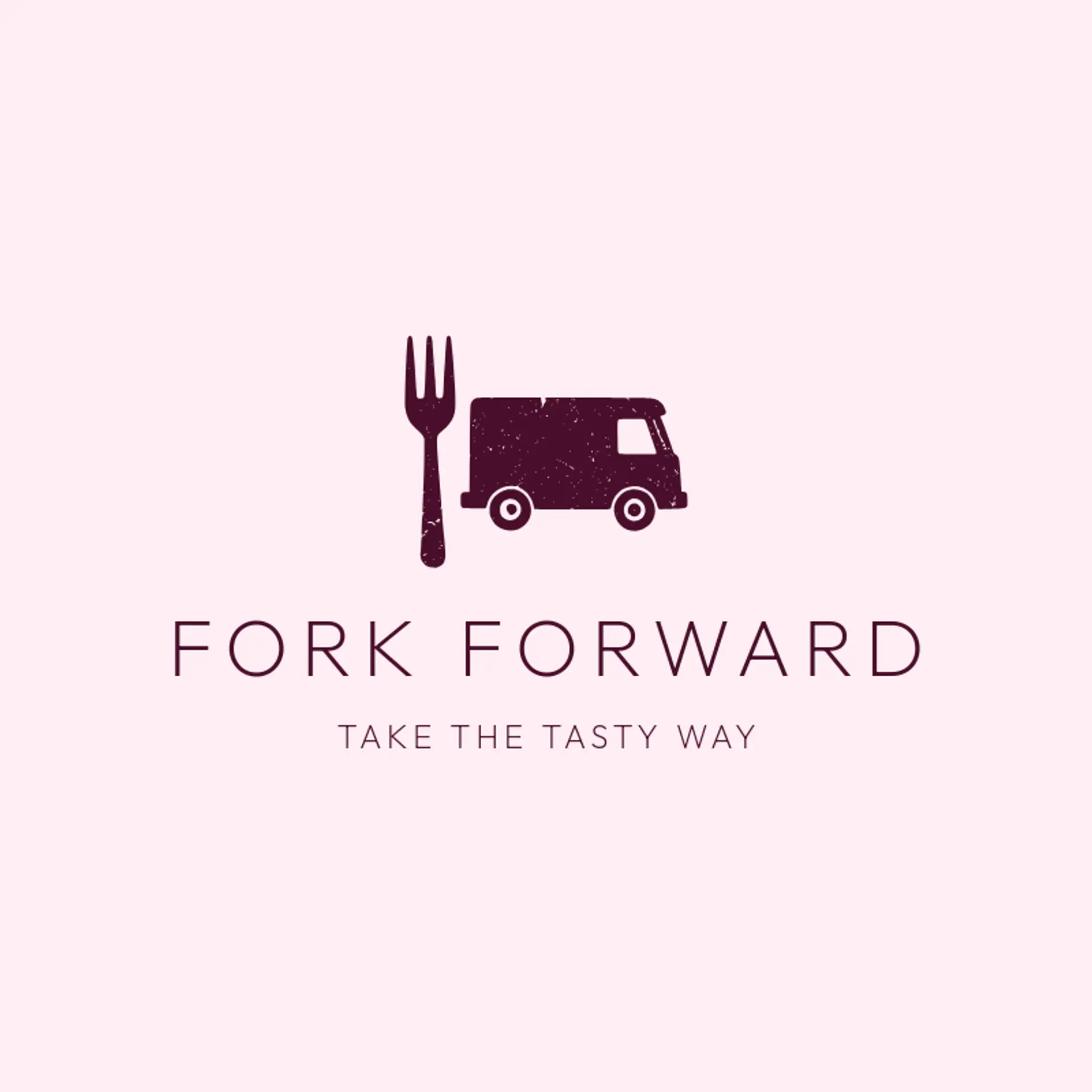 Fork Forward logo for food truck