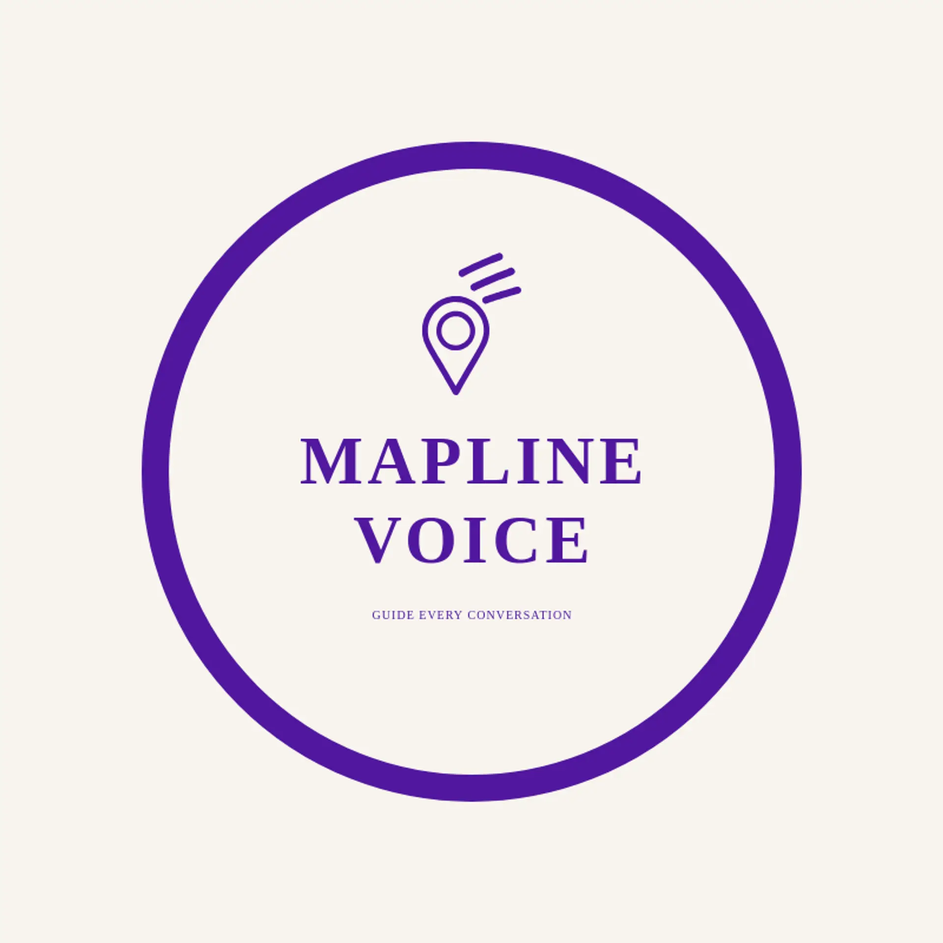 Mapline Voice logo for call