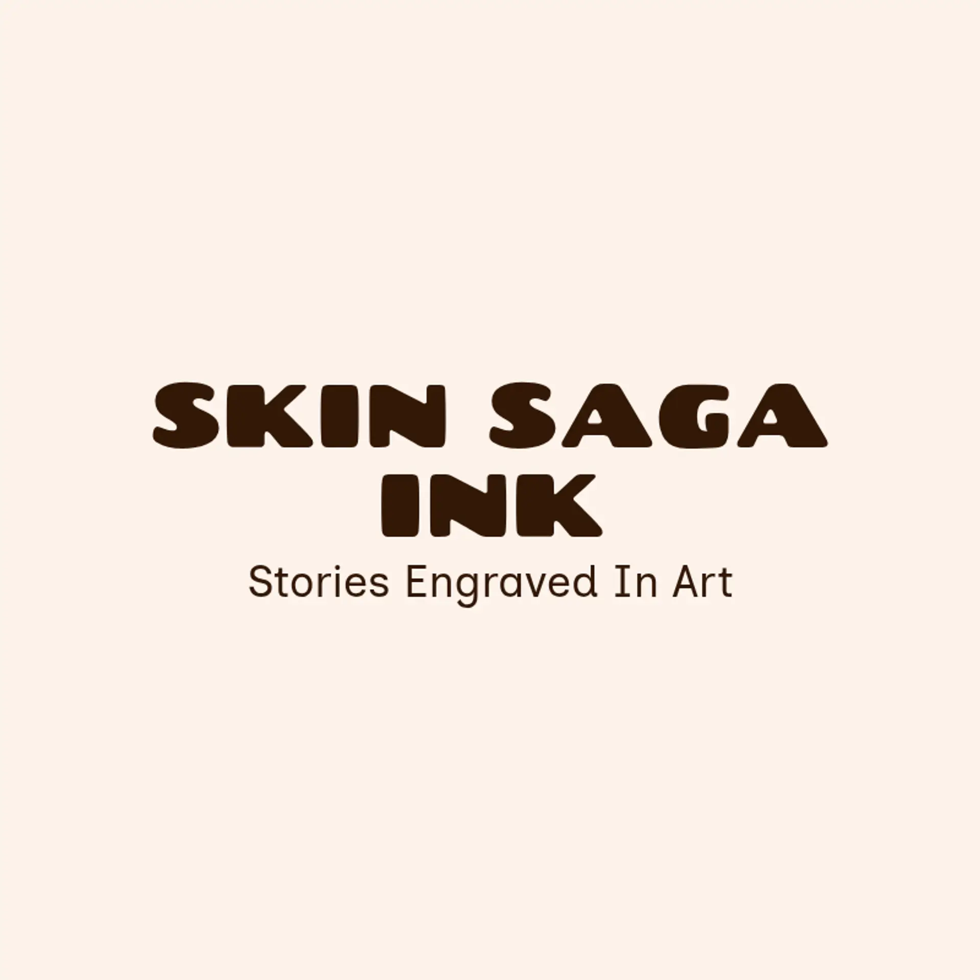 Skin Saga Ink logo for tattoo