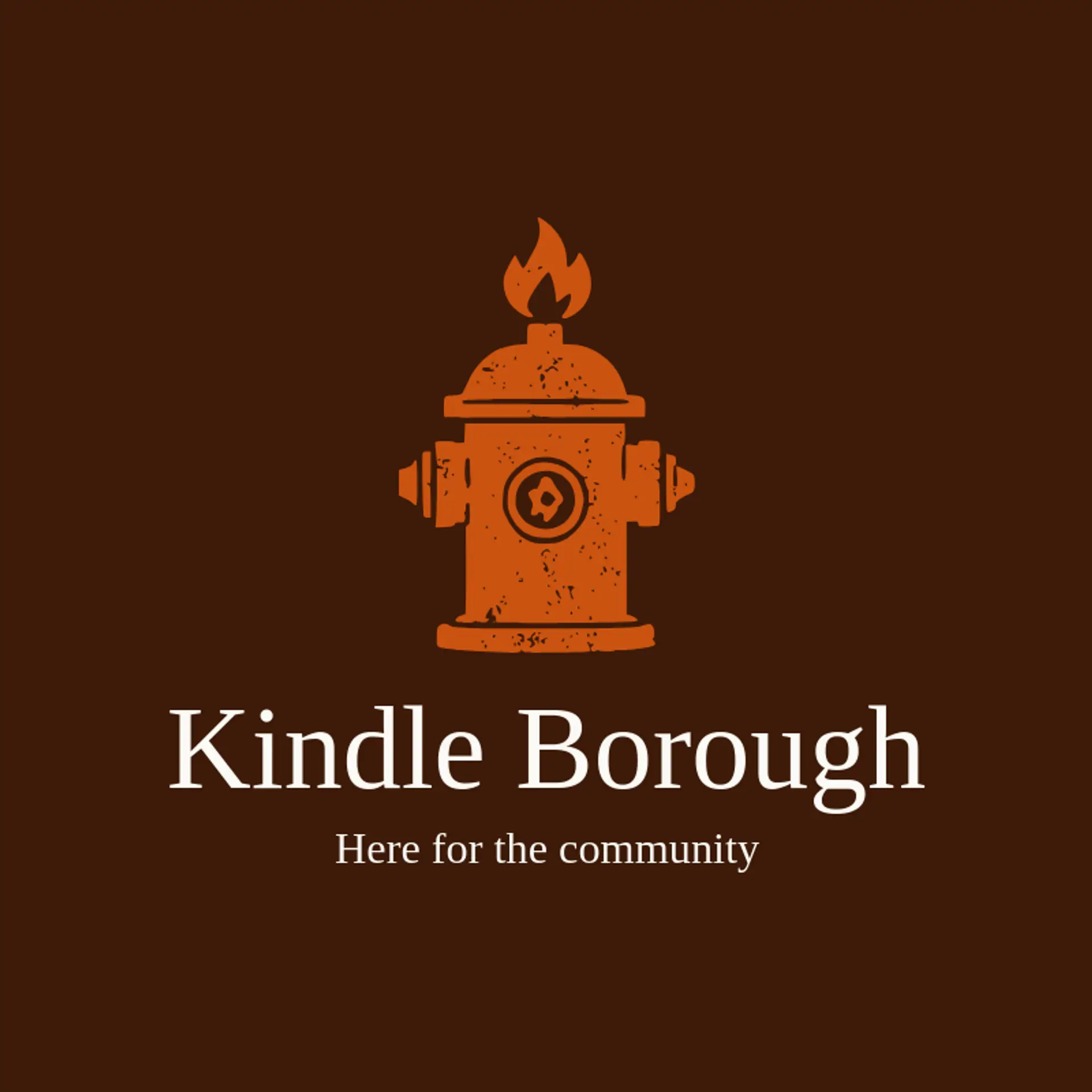 Kindle Borough logo for fire station