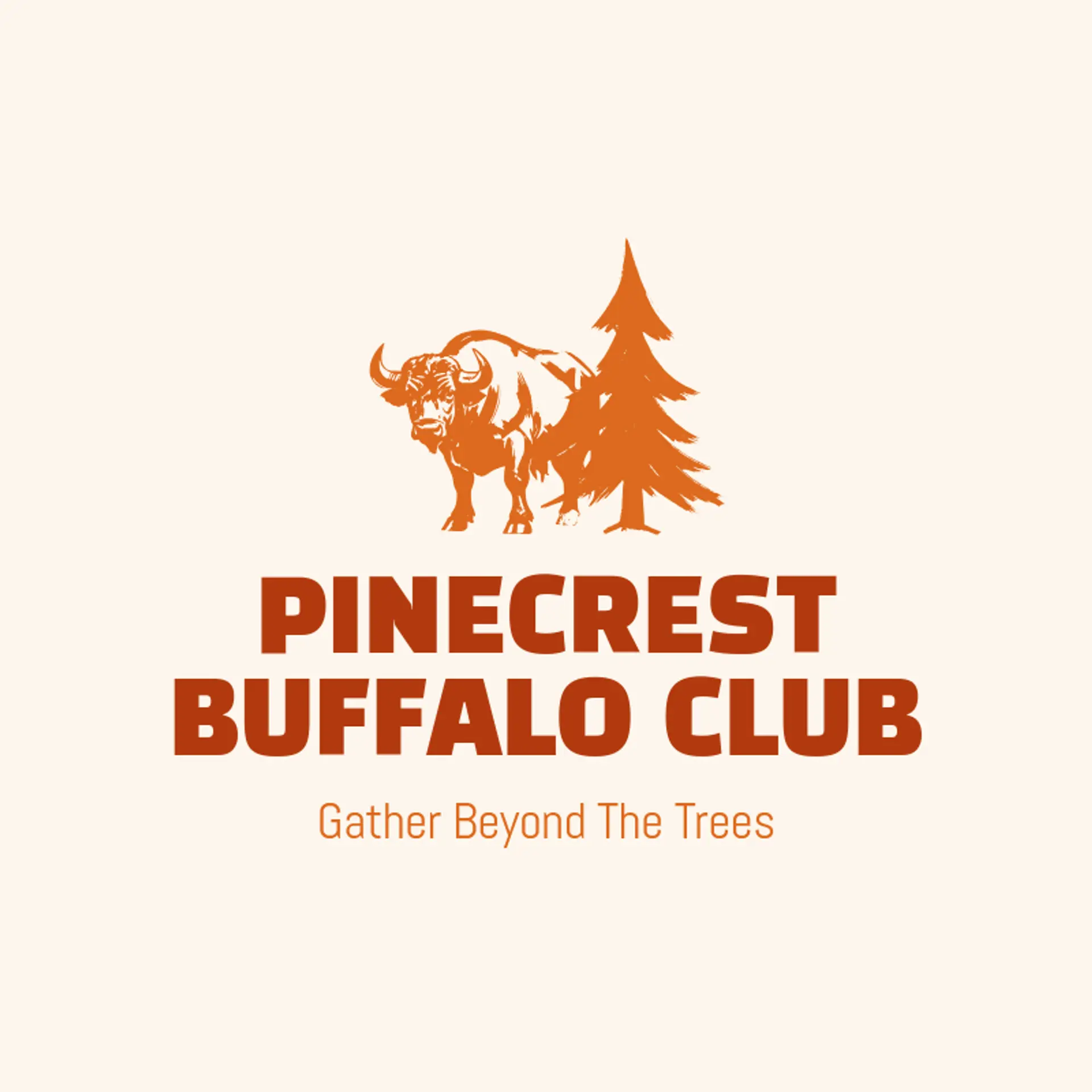 Pinecrest Buffalo Club logo for buffalo