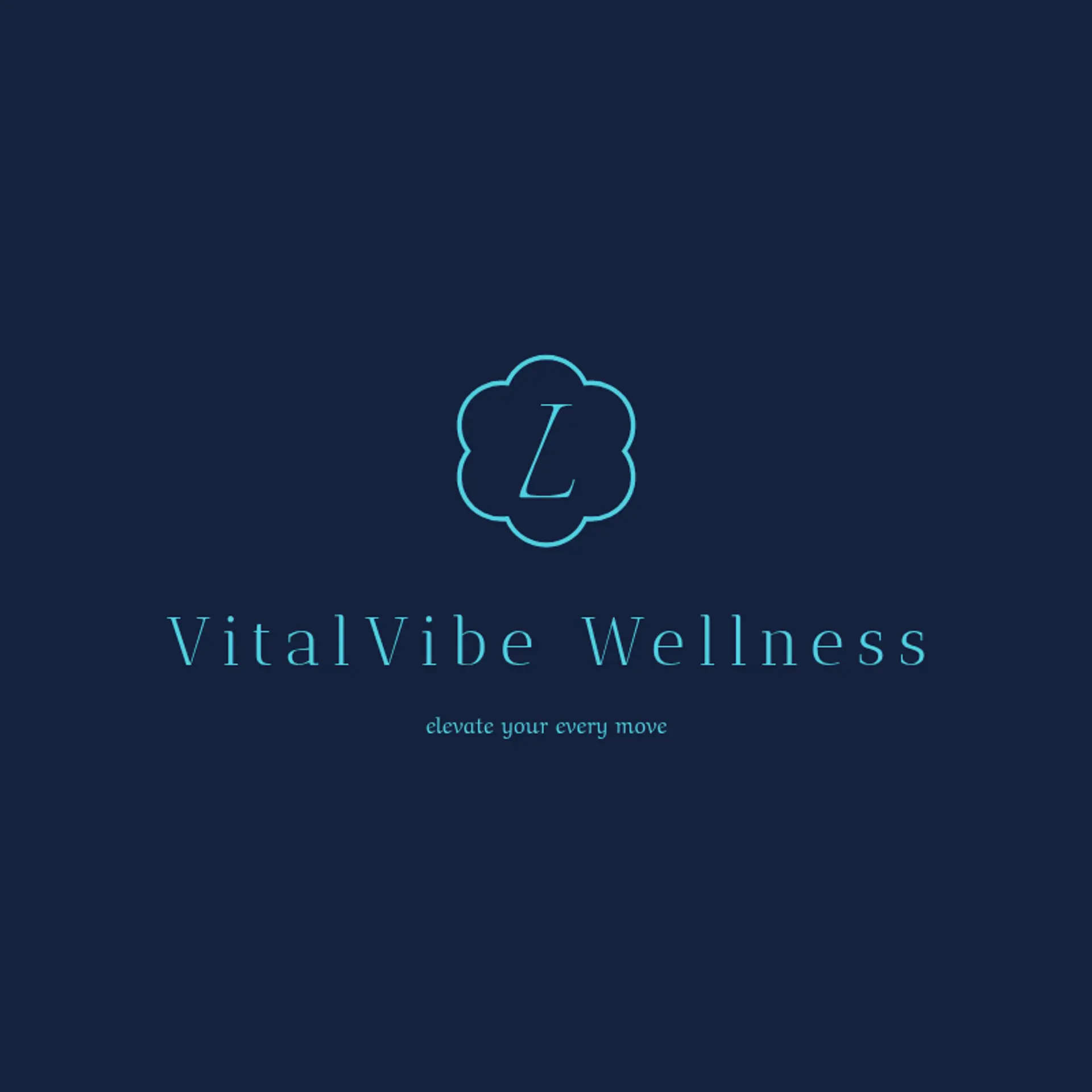 VitalPeak Wellness logo for health and fitness