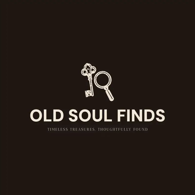 Old Soul Finds logo, a vintage shop name idea