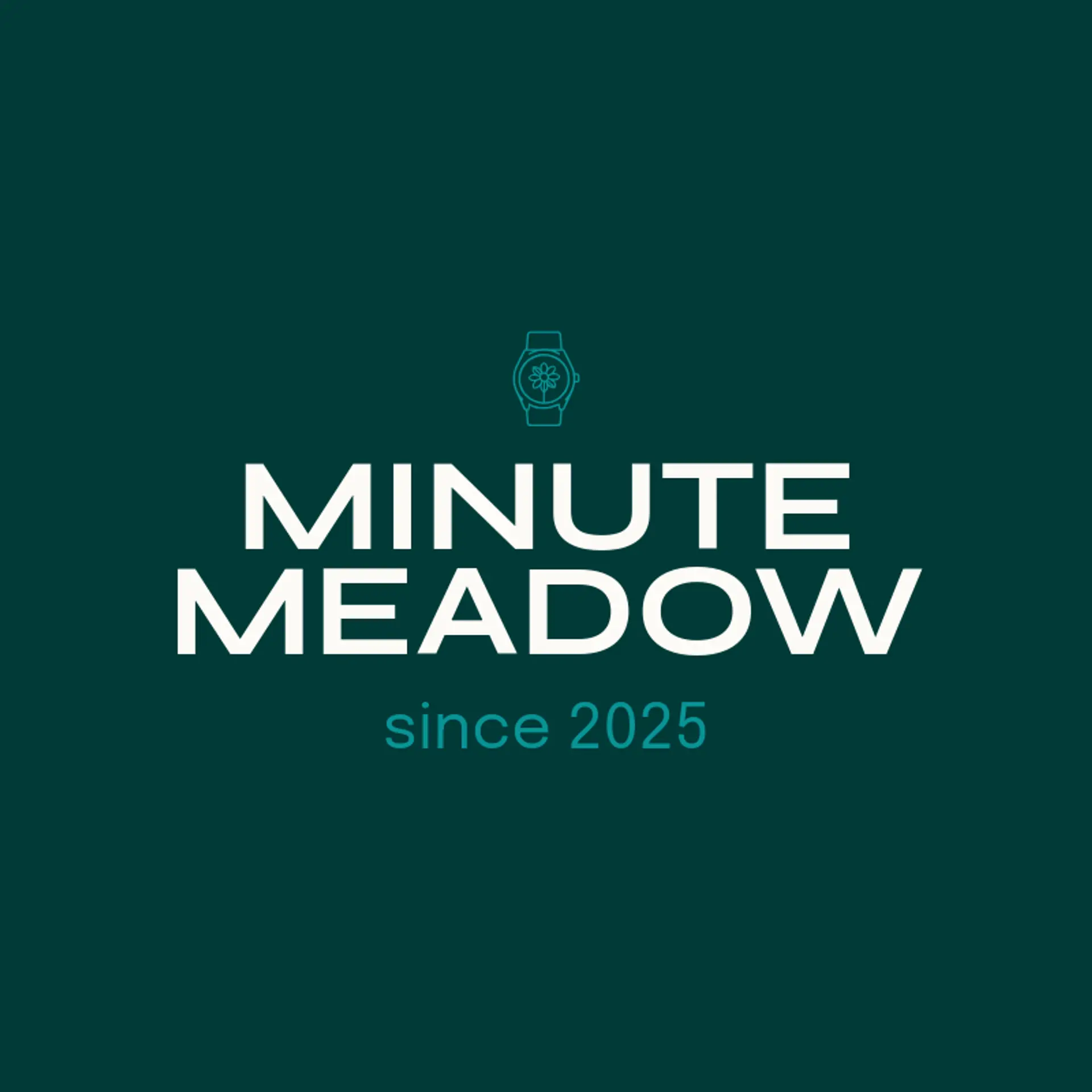 Minute Meadow logo for watch