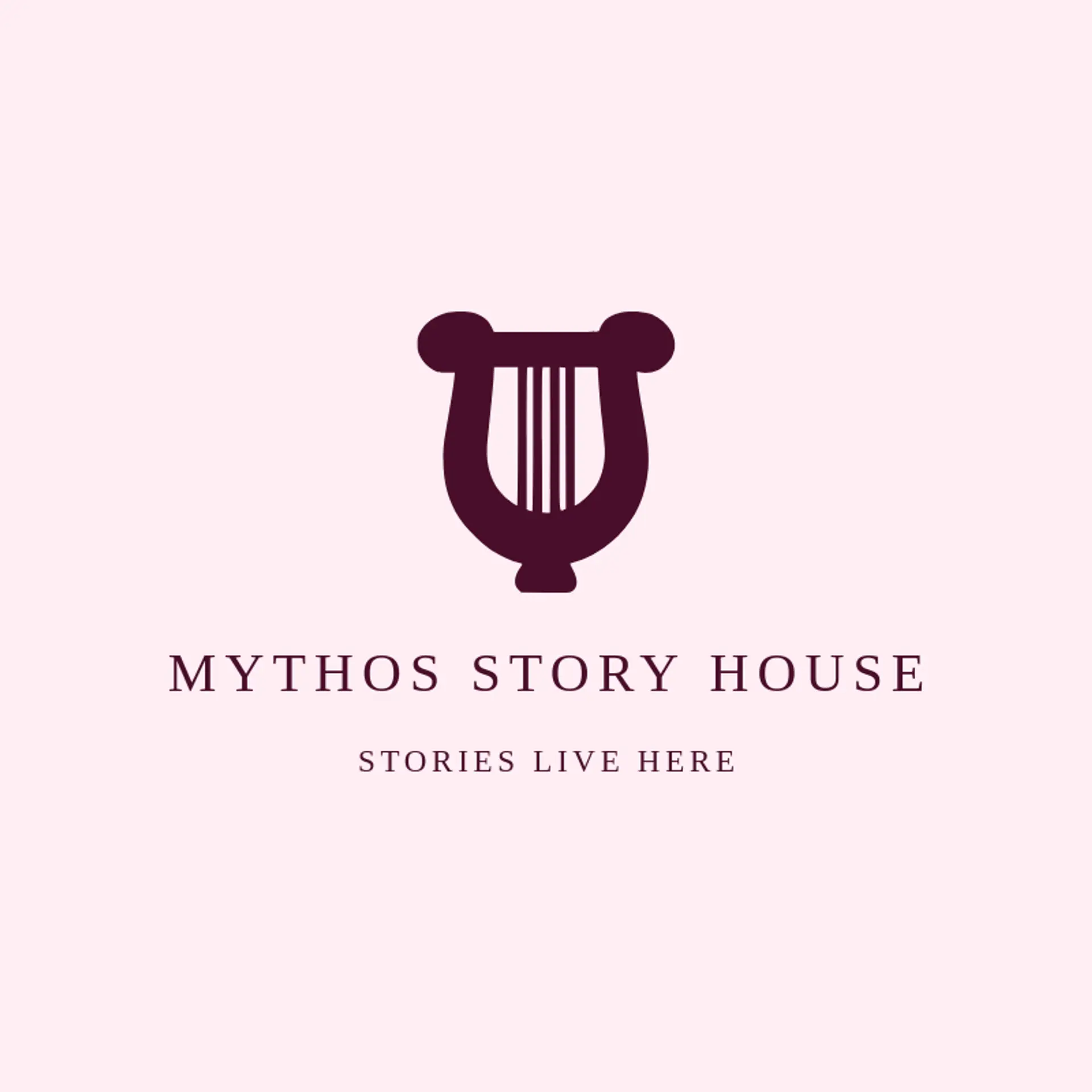 Mythos Story House logo for greek