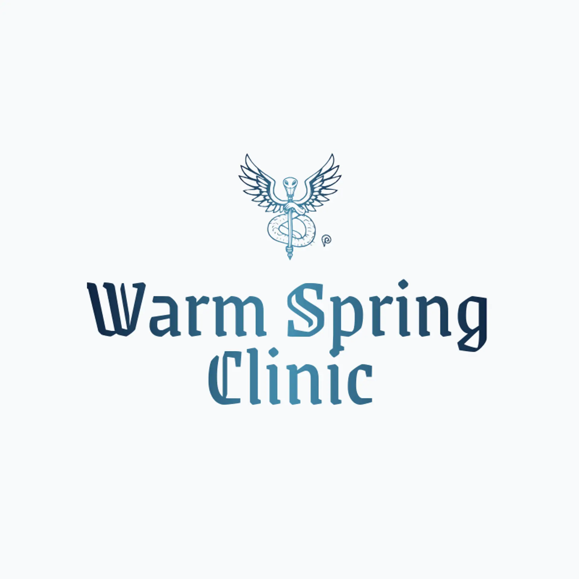 Warm Spring Clinic logo for Caduceus