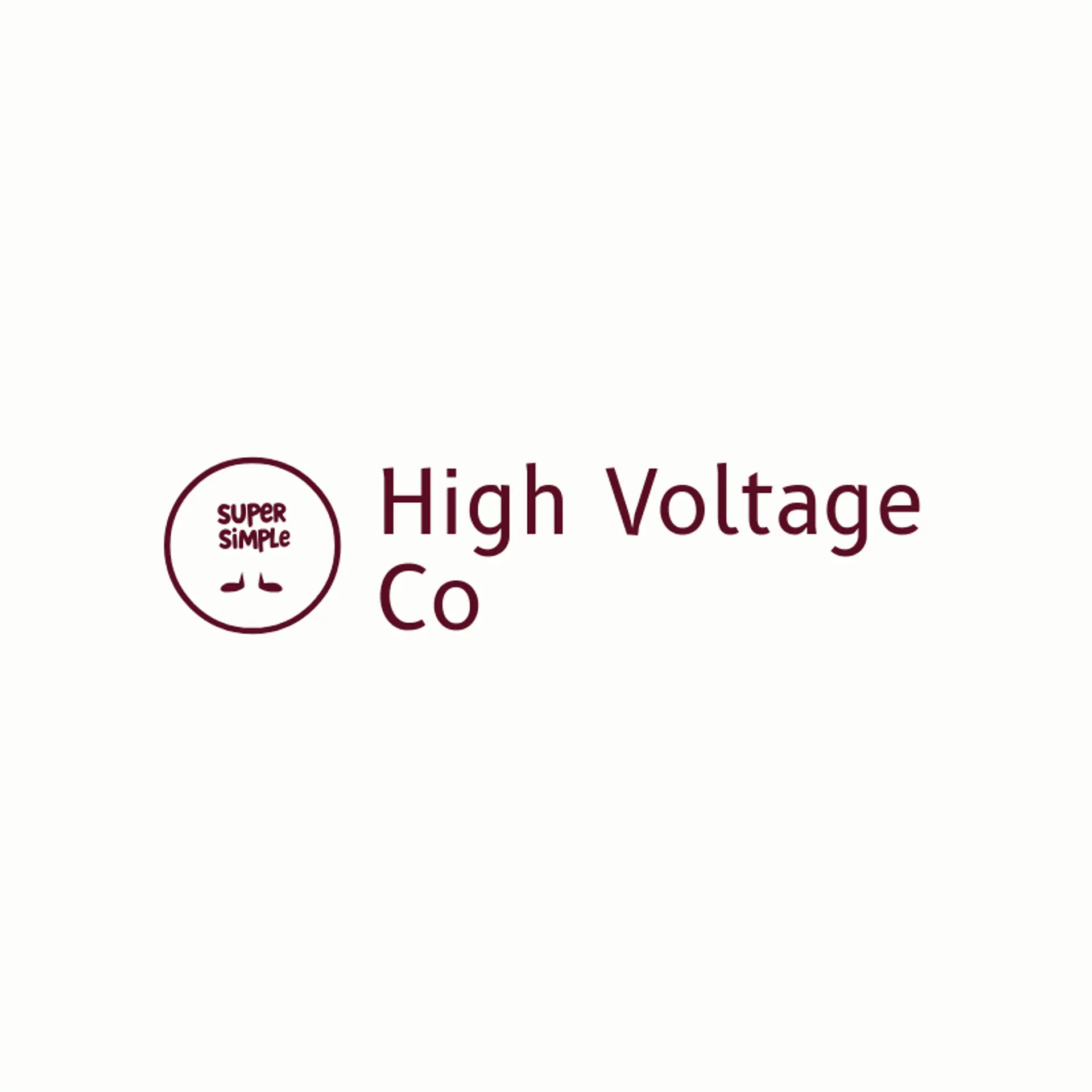 High Voltage Co logo for super