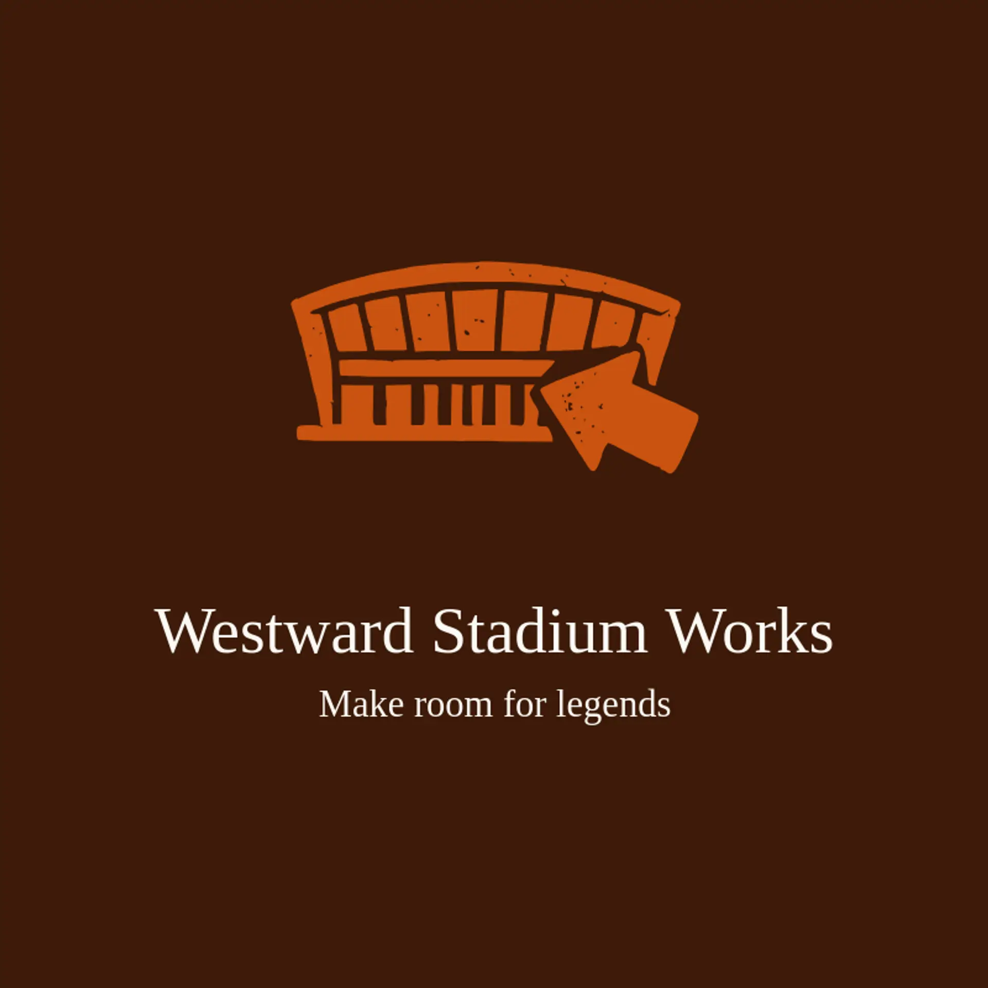 Westward Stadium Works logo for stadium