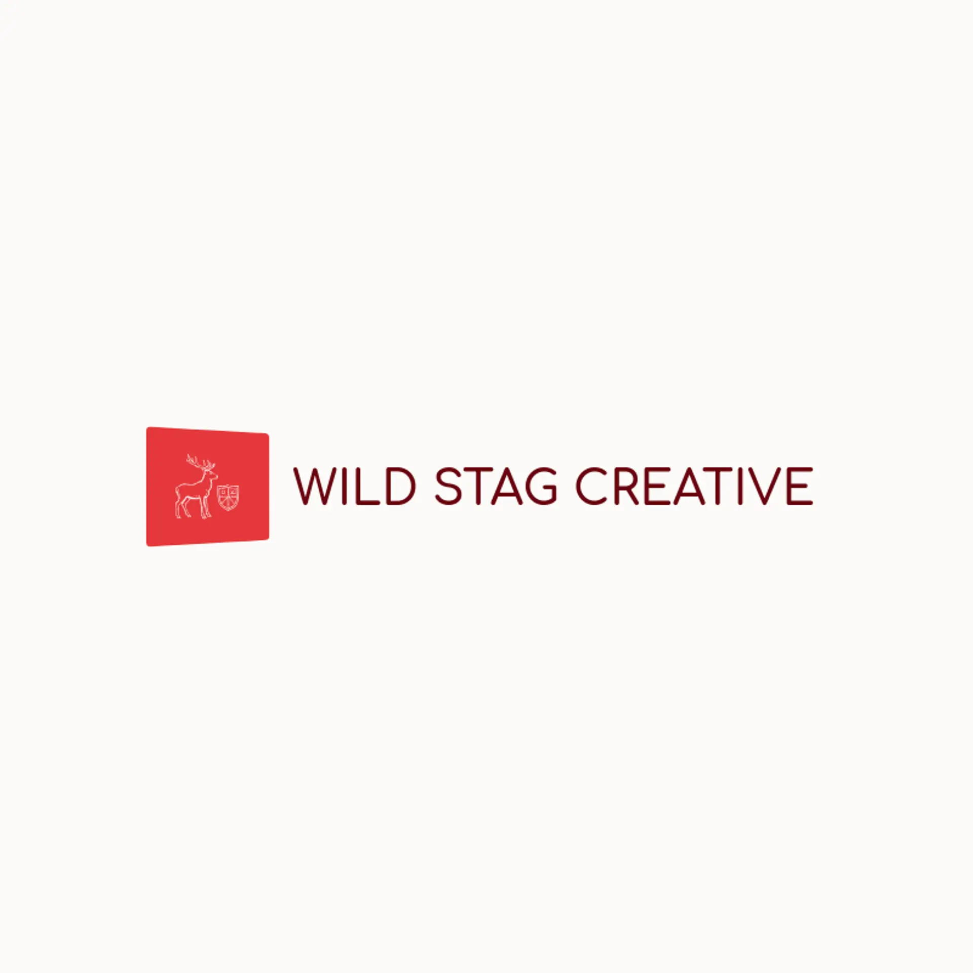 Wild Stag Creative logo for crest