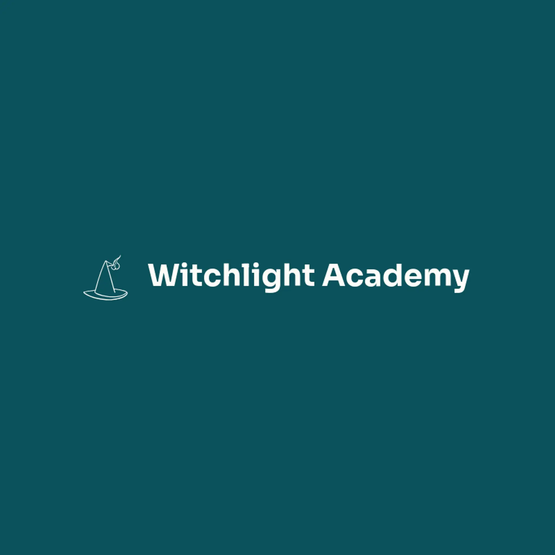 Witchlight Academy logo for halloween
