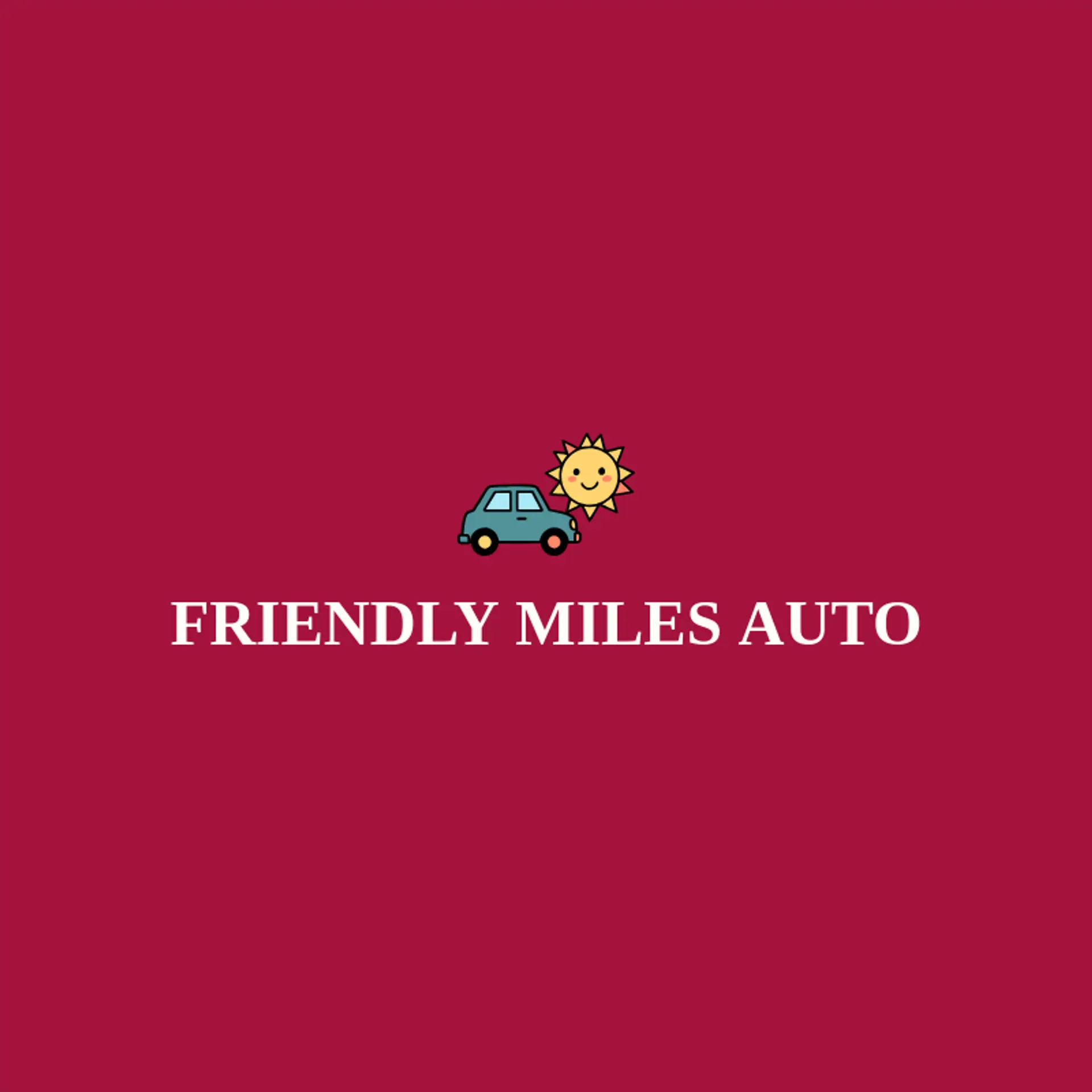Friendly Miles Auto logo for car rental