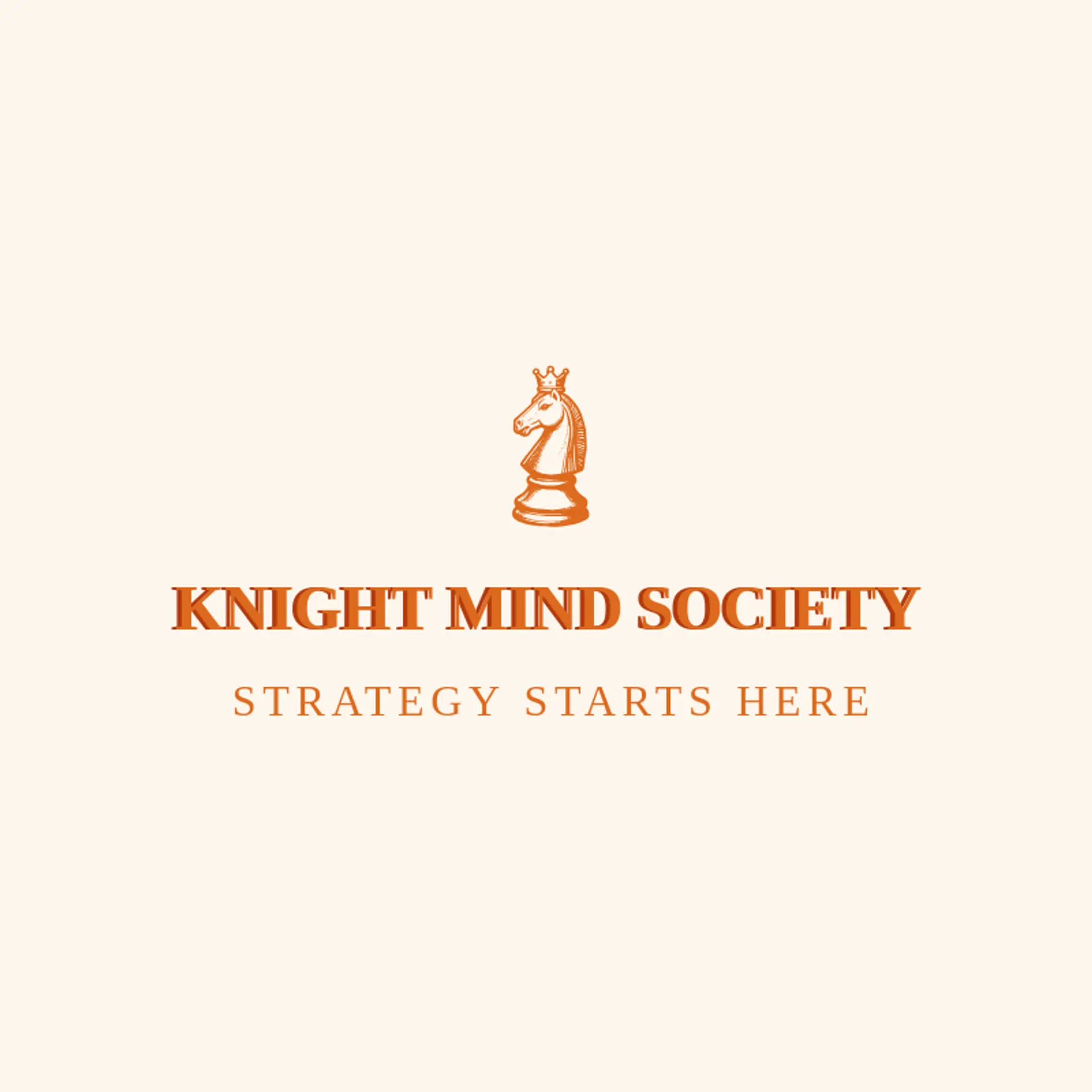 Knight Mind Society logo for nerd