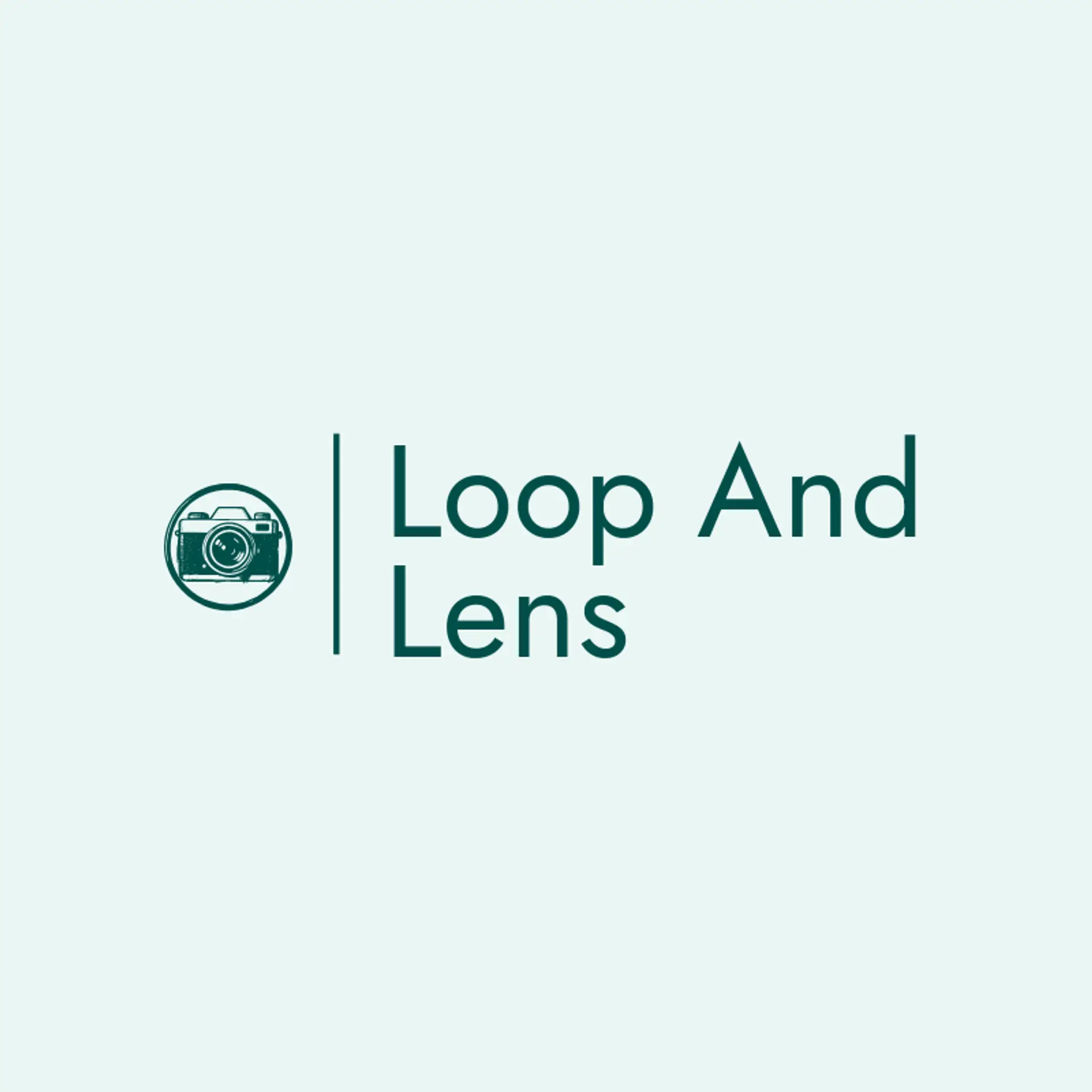 Loop And Lens logo for frame