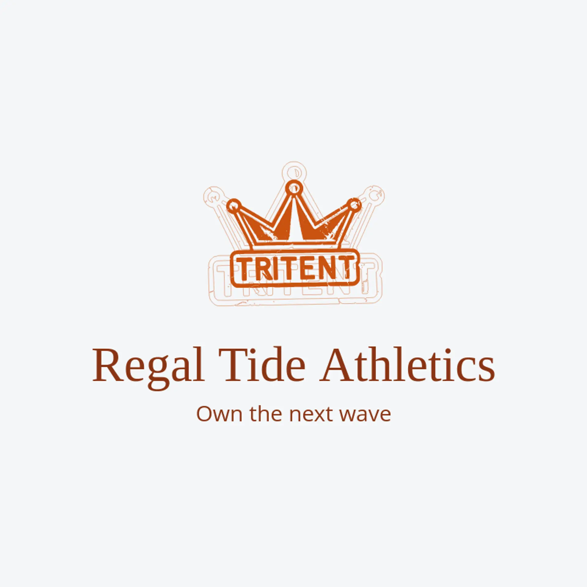 Regal Tide Athletics logo for trident