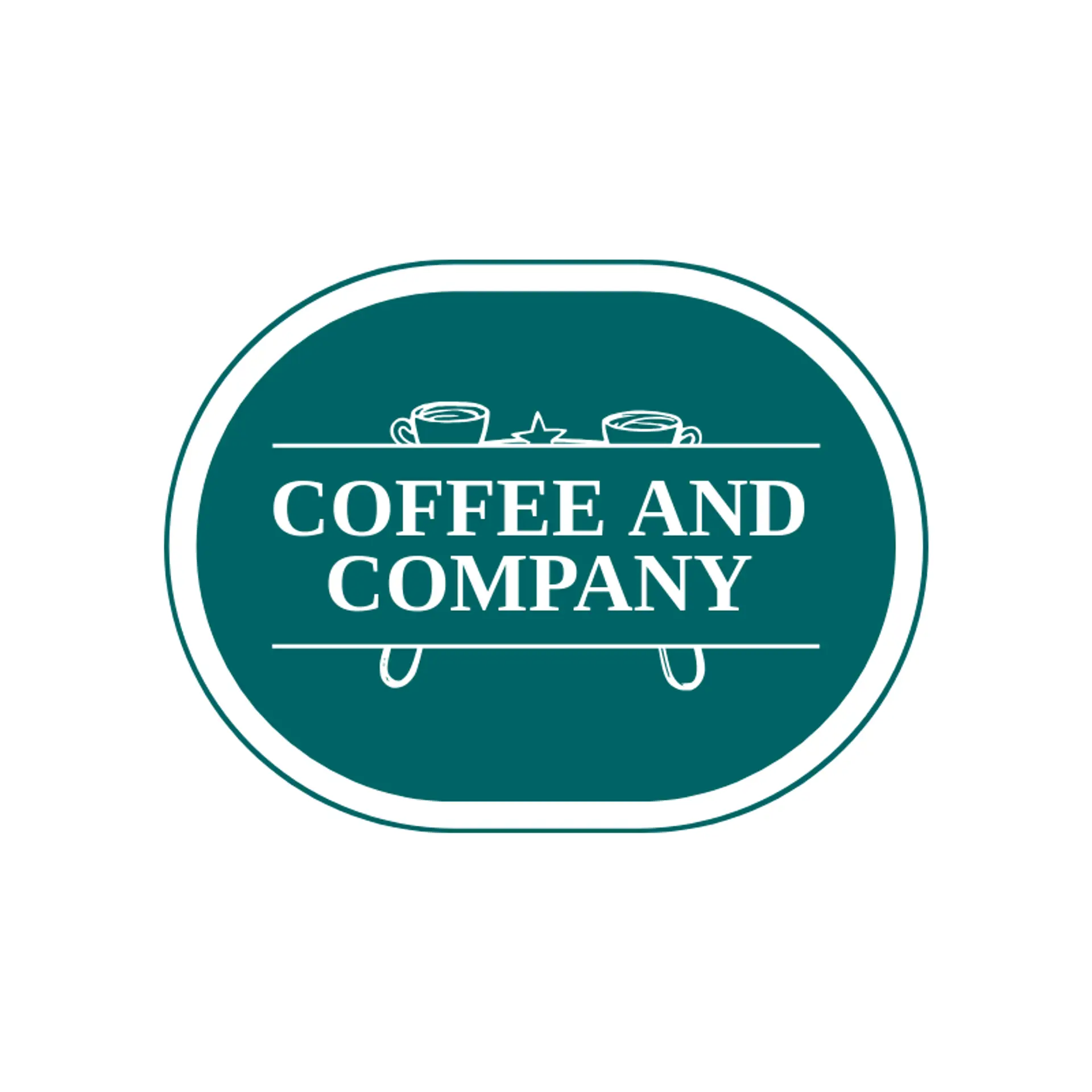 Coffee and Company logo for social club