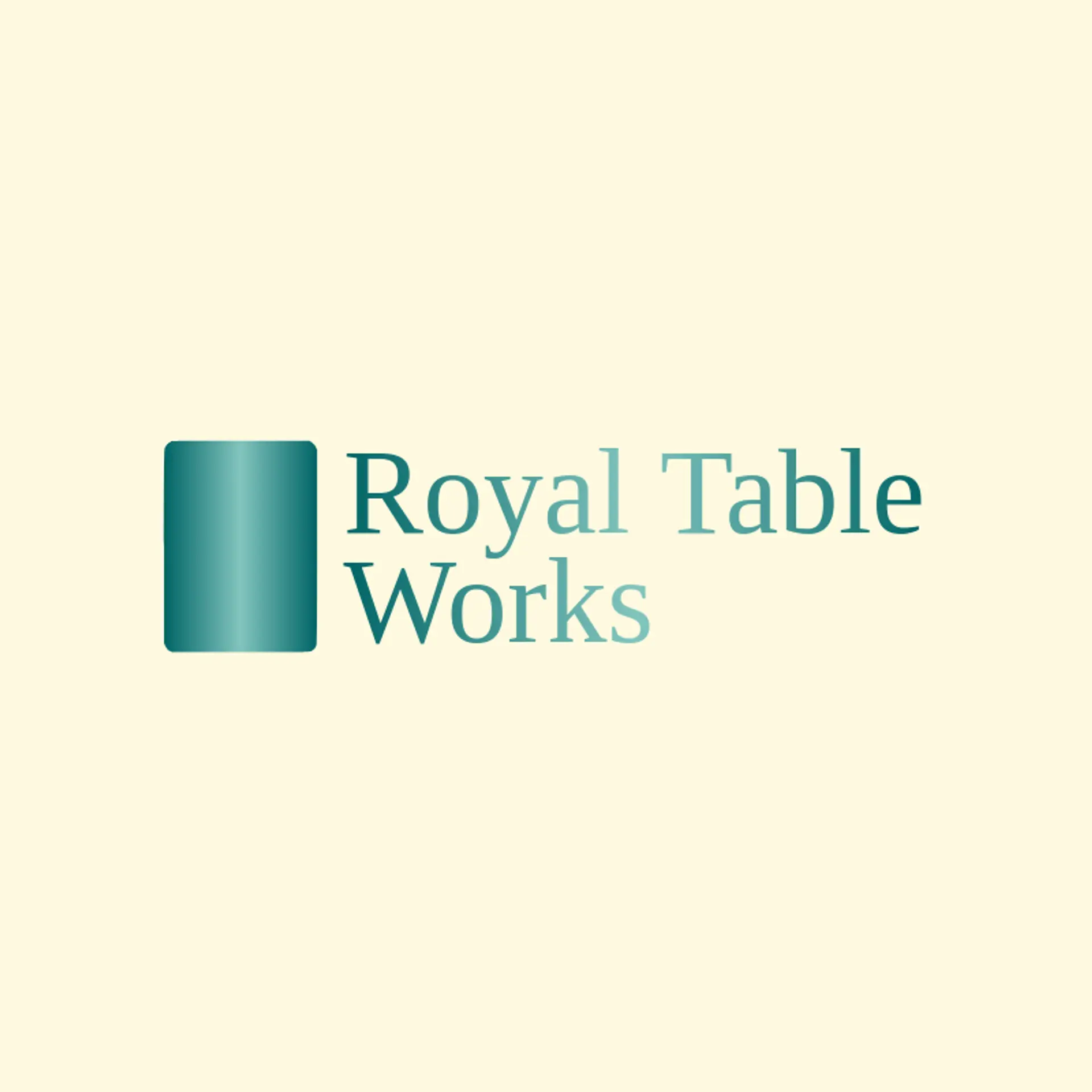 Royal Table Works logo for playing cards