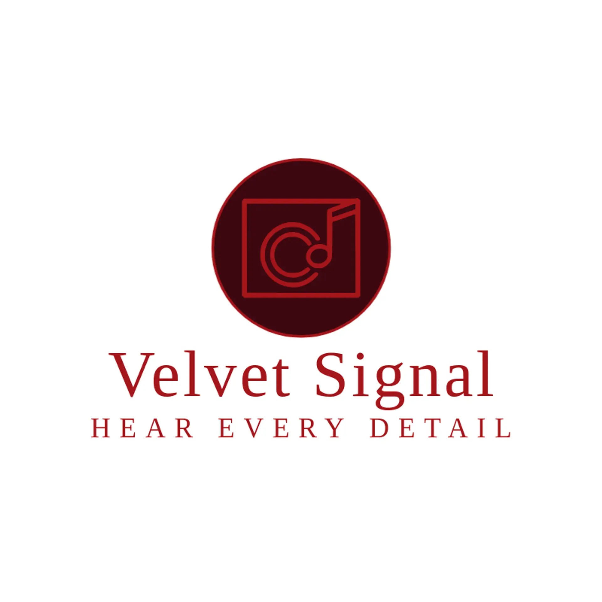 Velvet Signal logo for stereo