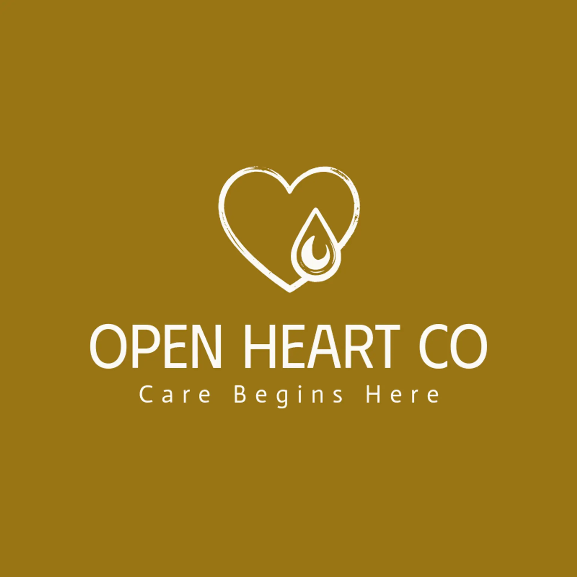 Open Heart Co logo for health