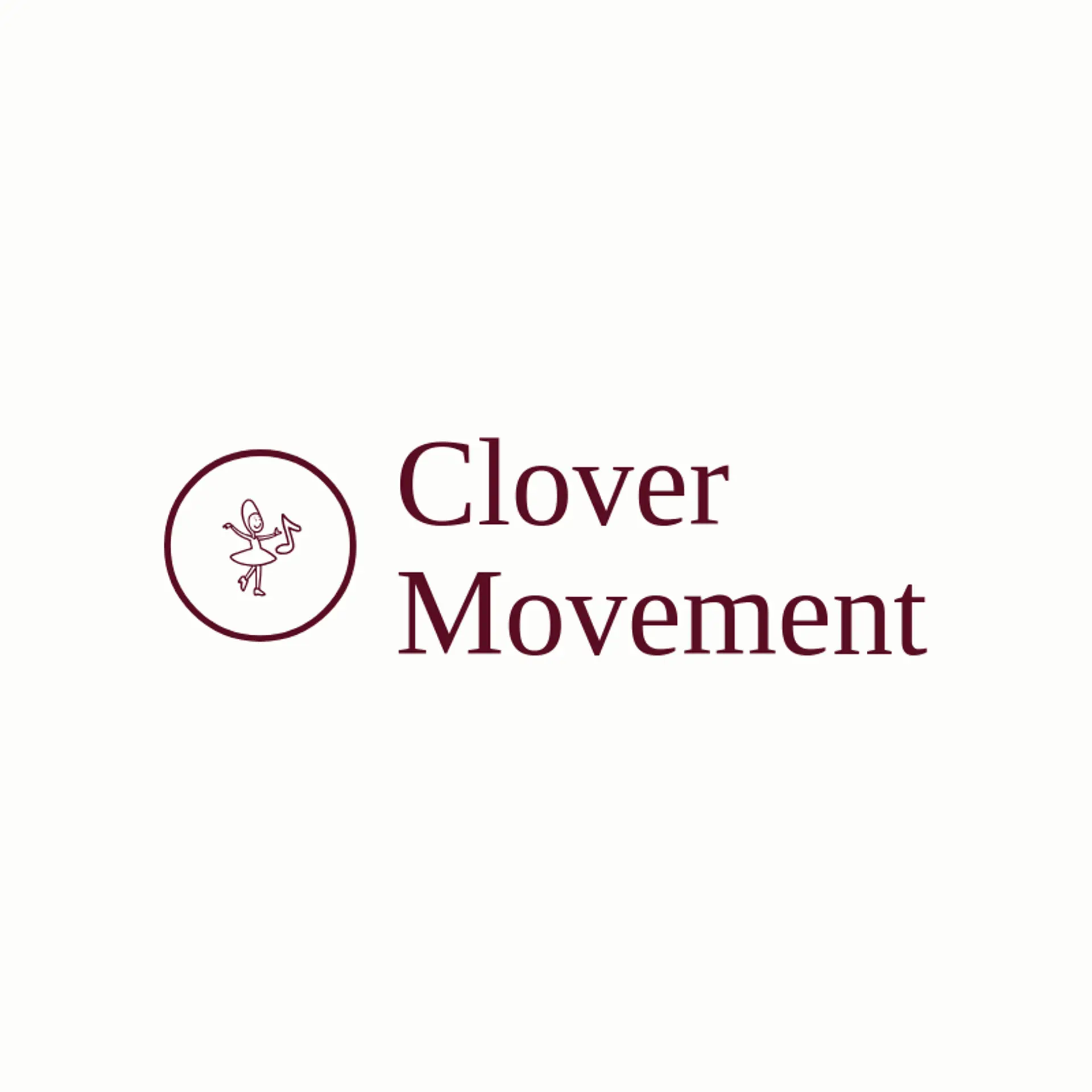 Clover Movement logo for dancer