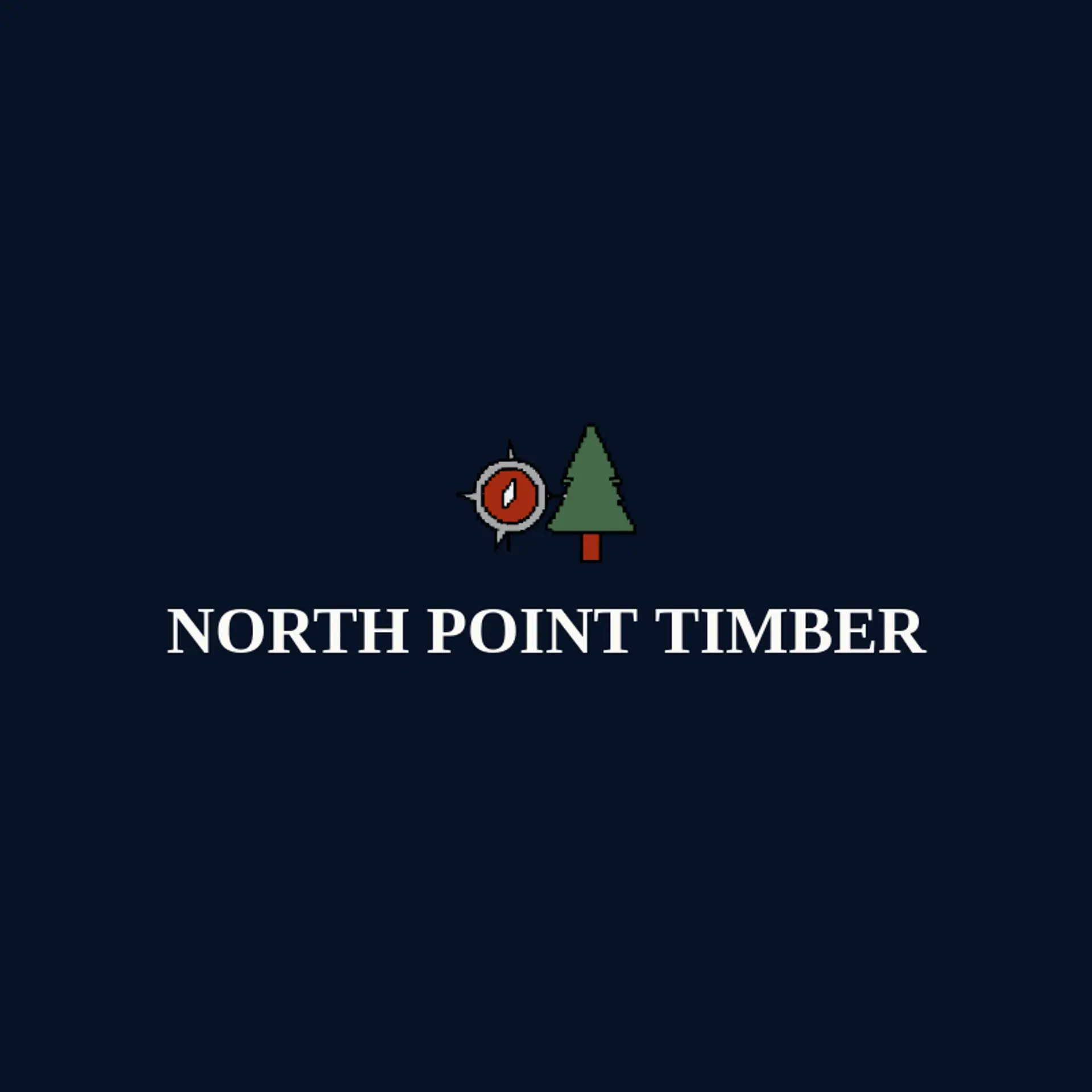 North Point Timber logo for pine tree