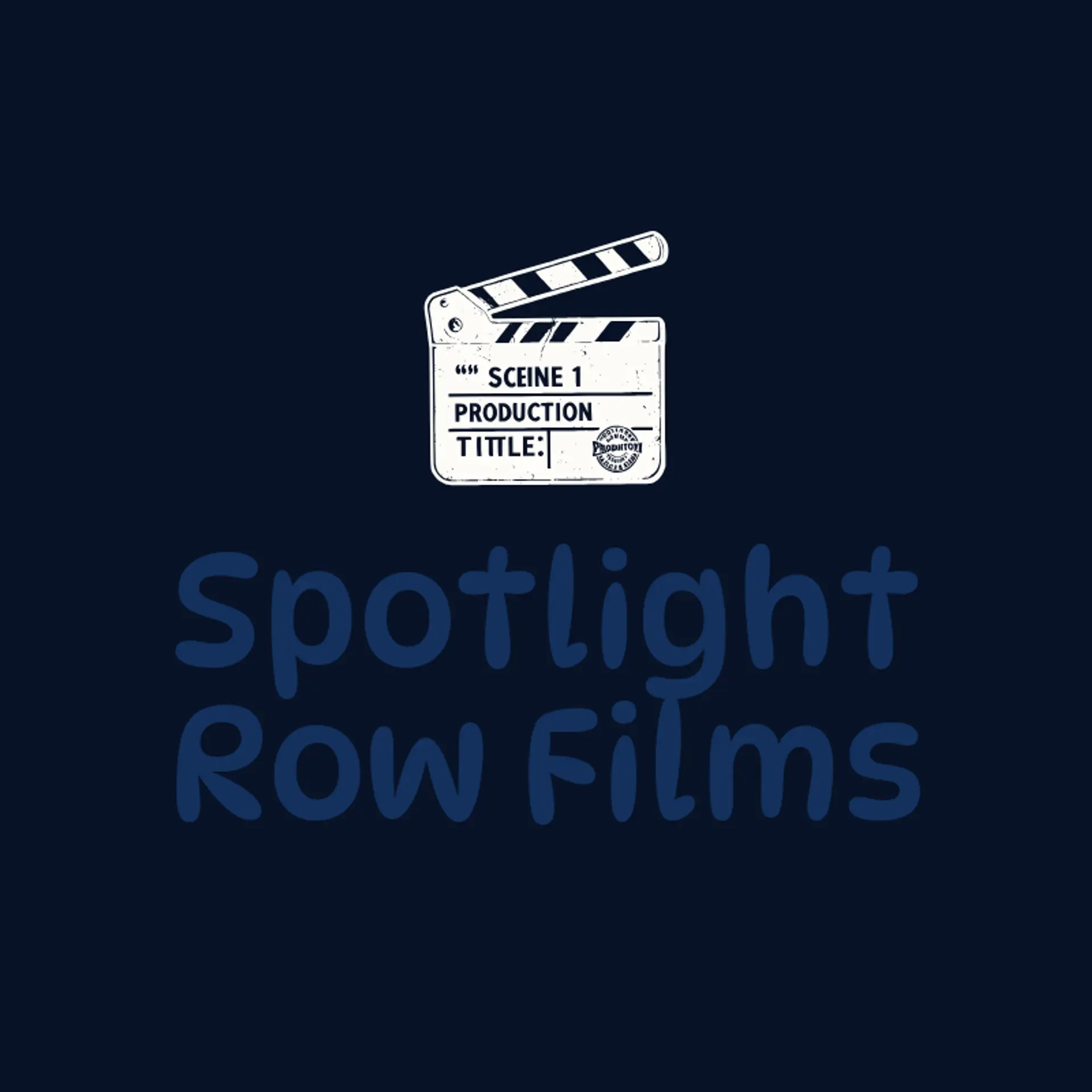 Spotlight Row Films logo for movie