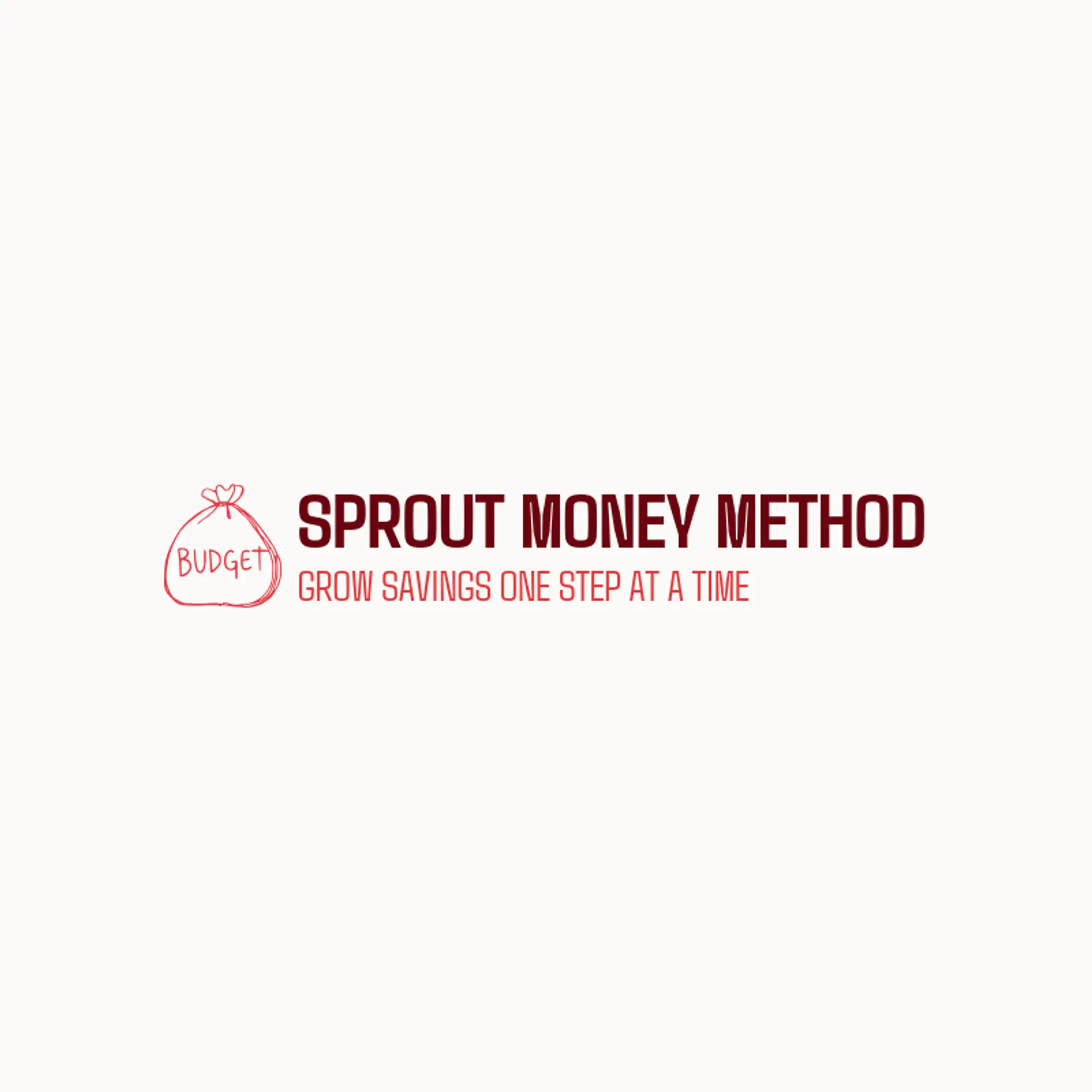 Sprout Money Method logo for budget