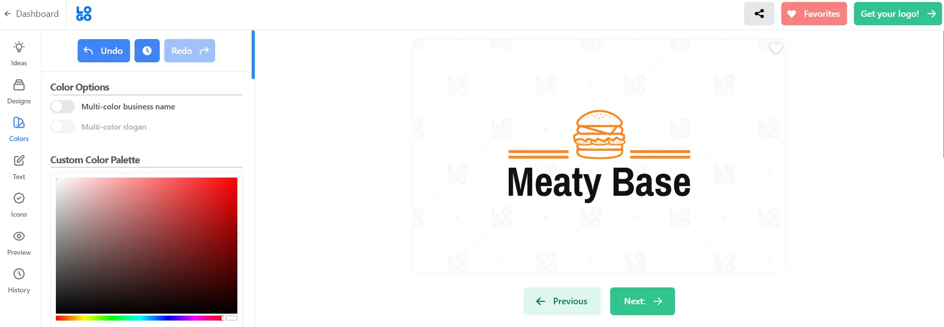 Logo Customization