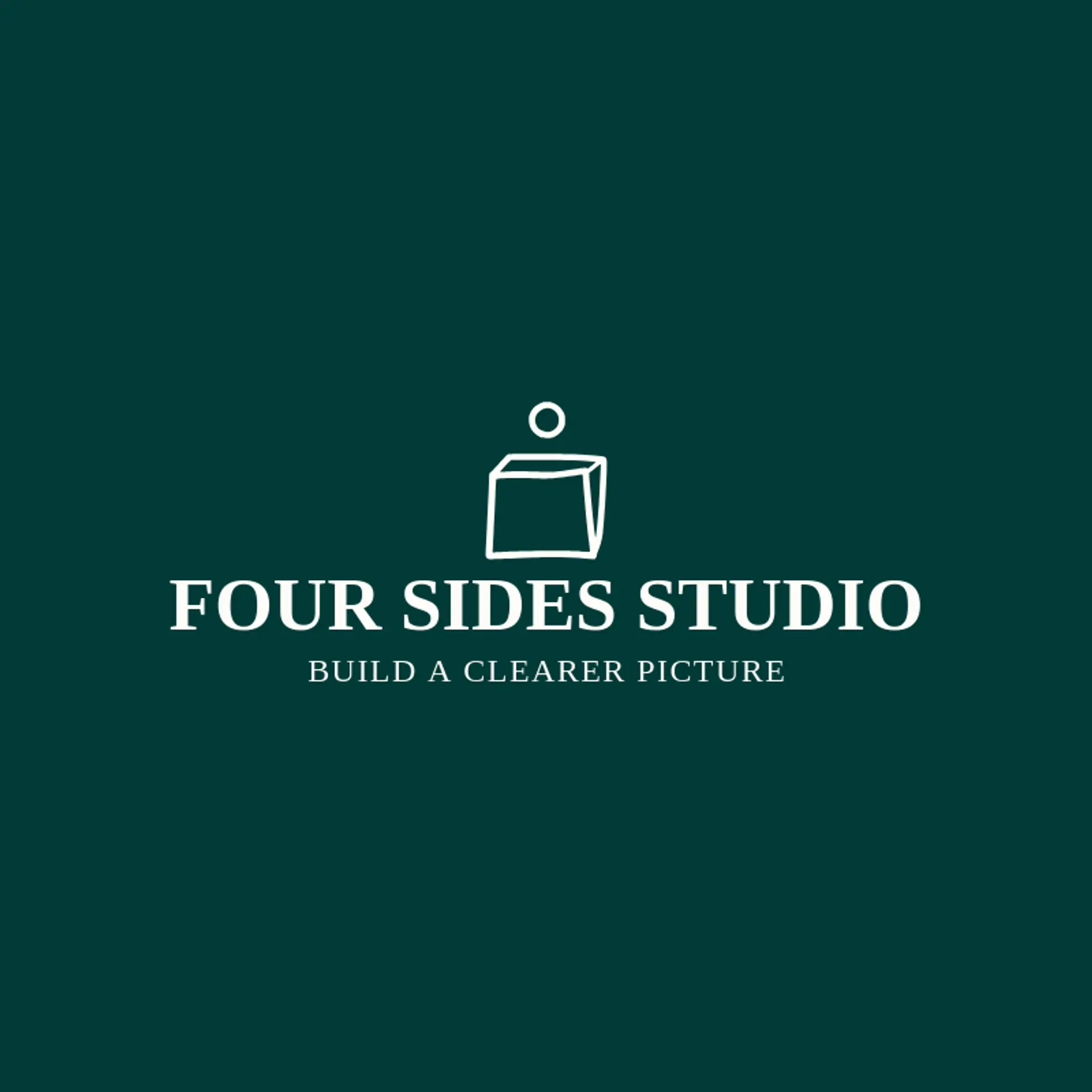 Four Sides Studio logo for rectangle