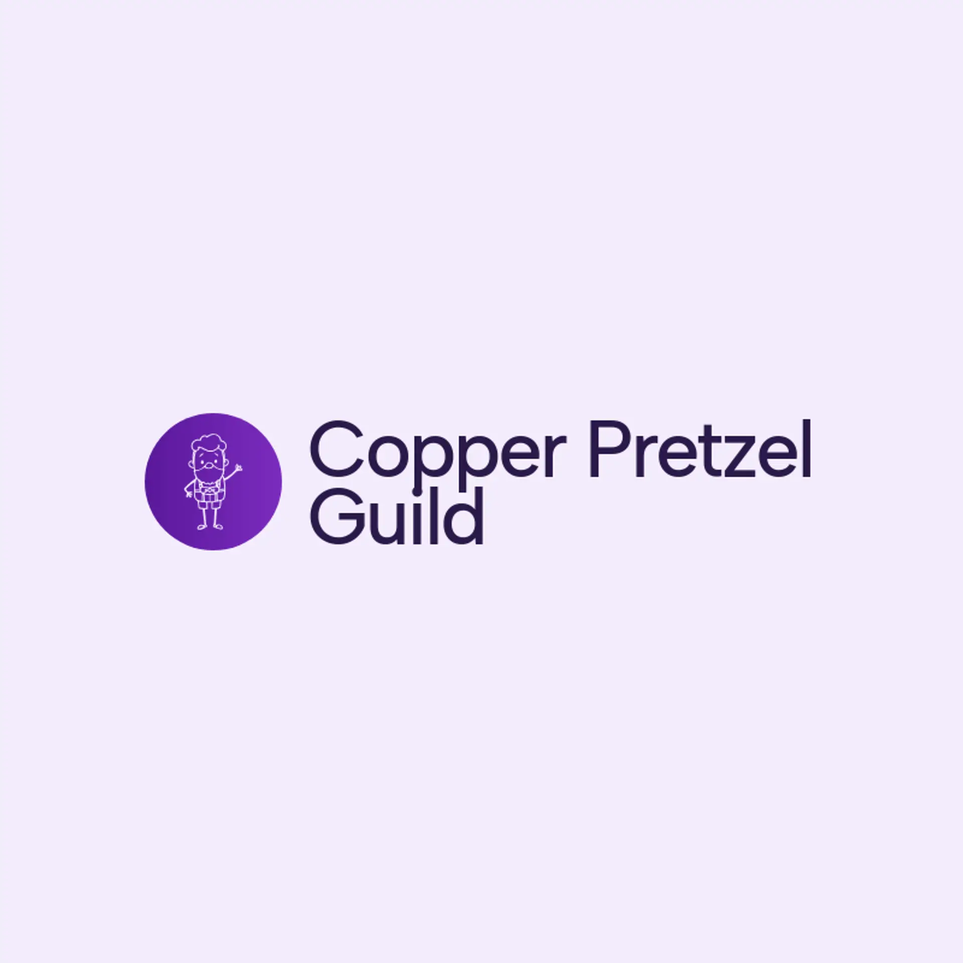 Copper Pretzel Guild logo for oktoberfest