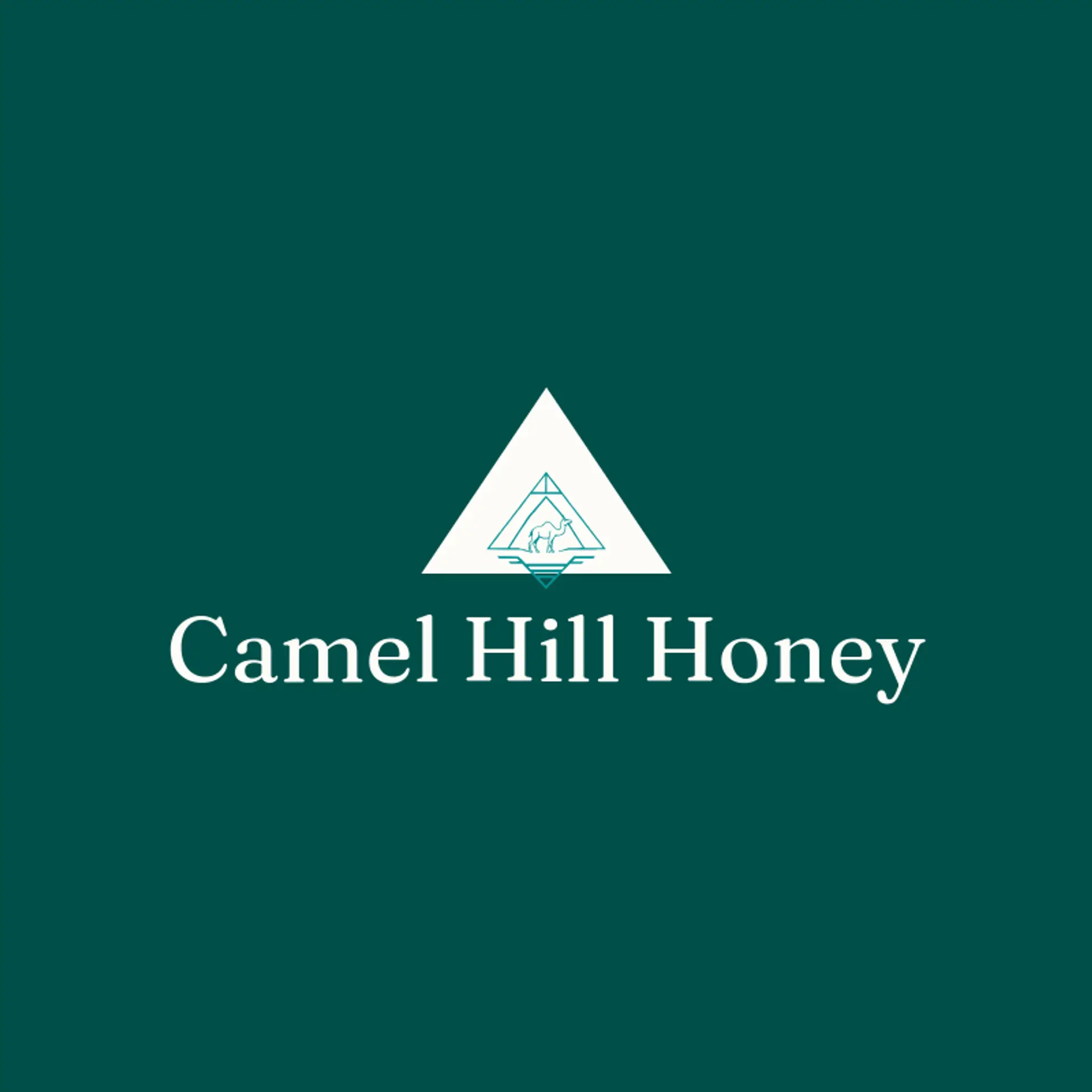 Camel Hill Honey logo for camel