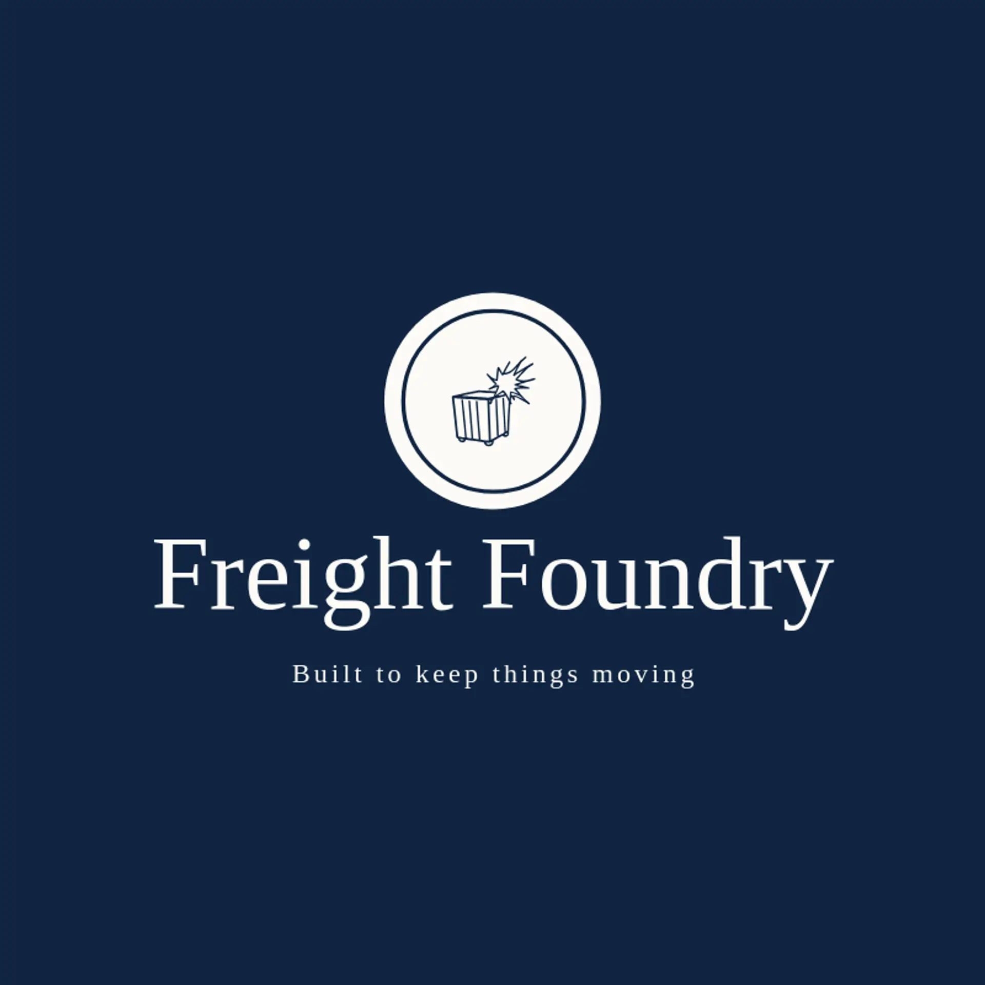 Freight Foundry logo for shipping