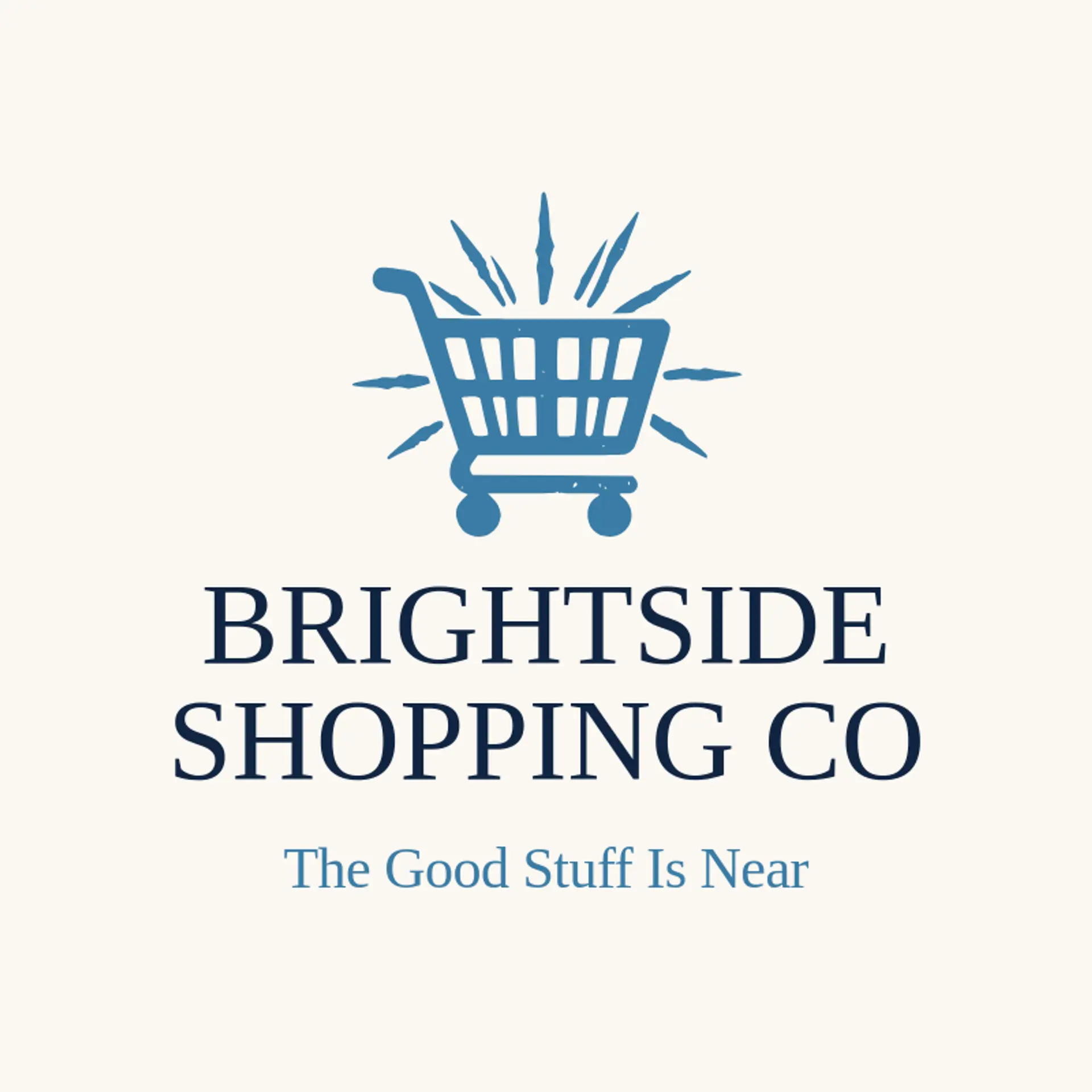 Brightside Shopping Co logo for cart