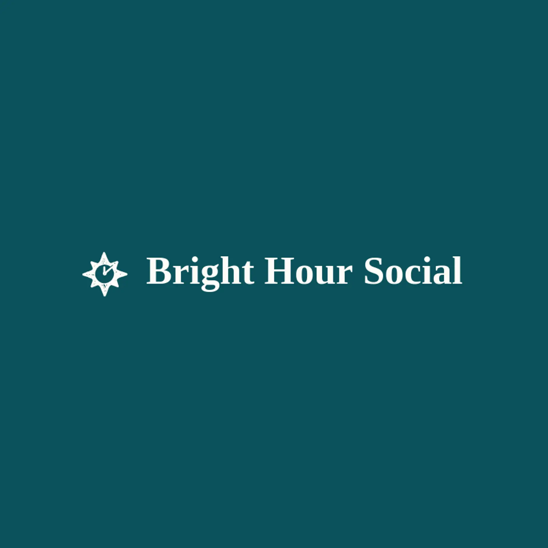 Bright Hour Social logo for sparkle