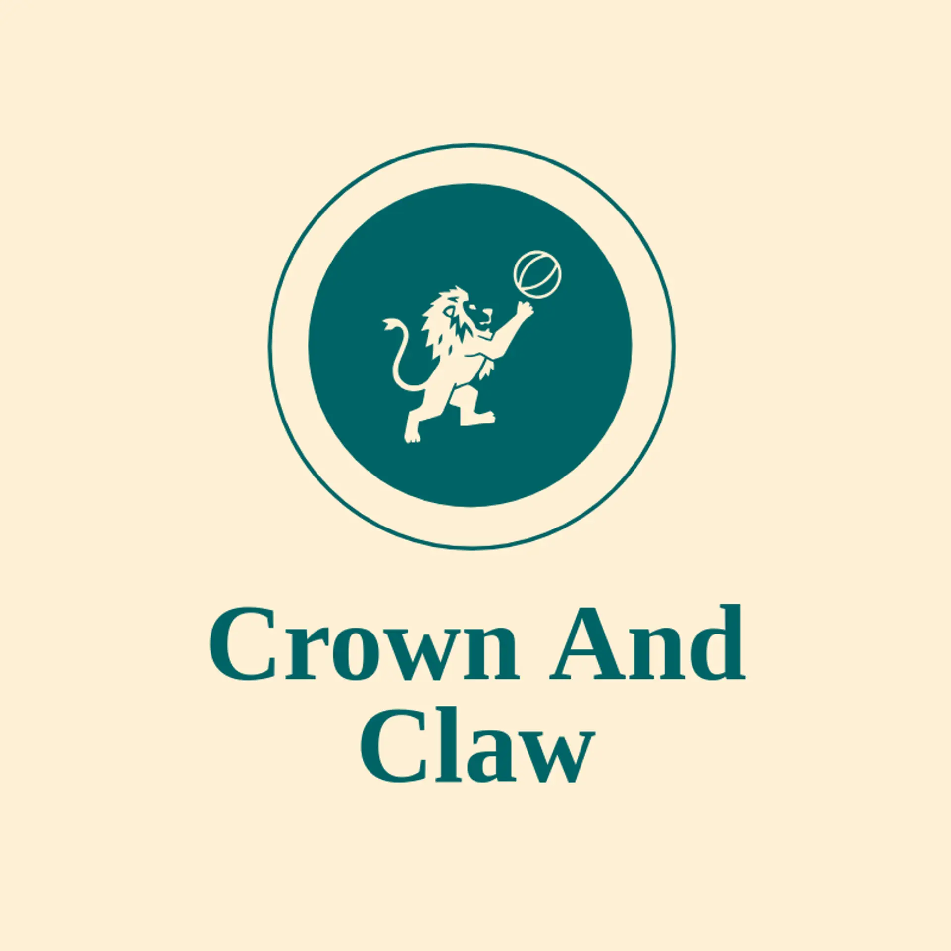 Crown and Claw logo for lion king