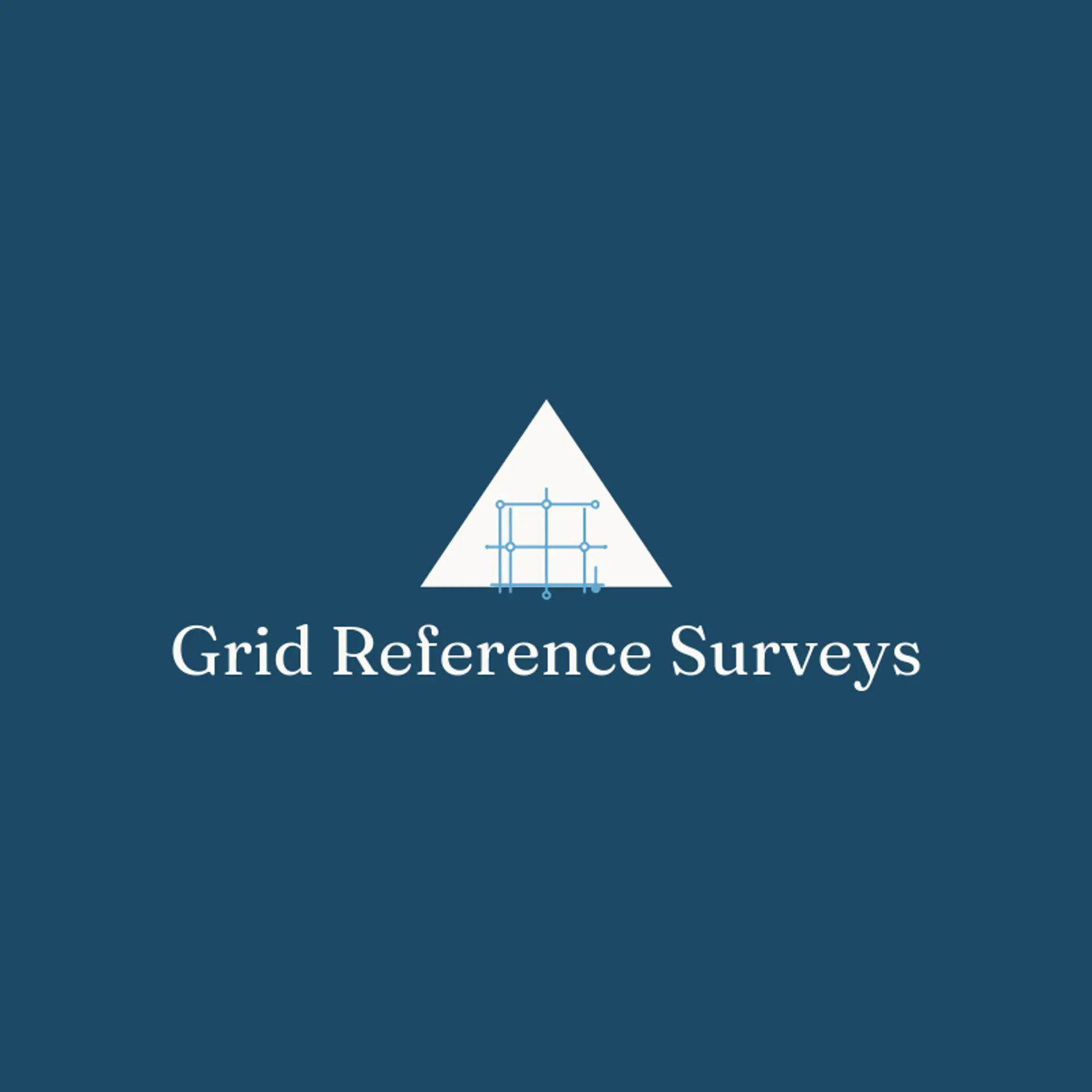 Grid Reference Surveys logo for surveying