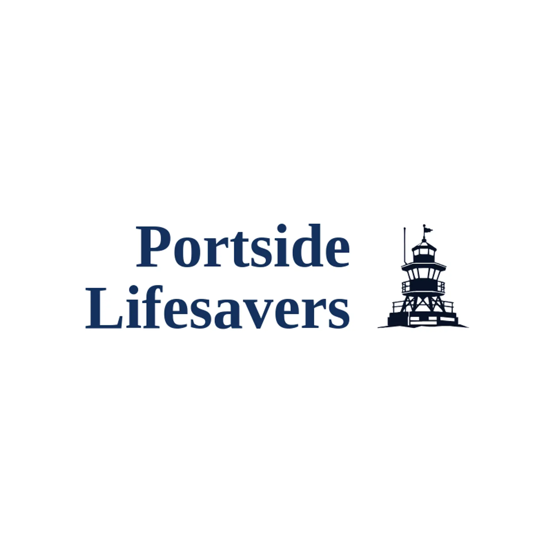 Portside Lifesavers logo for coast guard