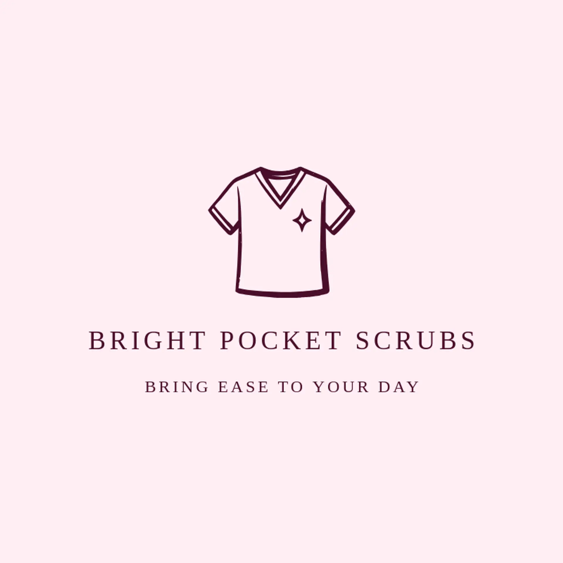 Bright Pocket Scrubs logo for scrub