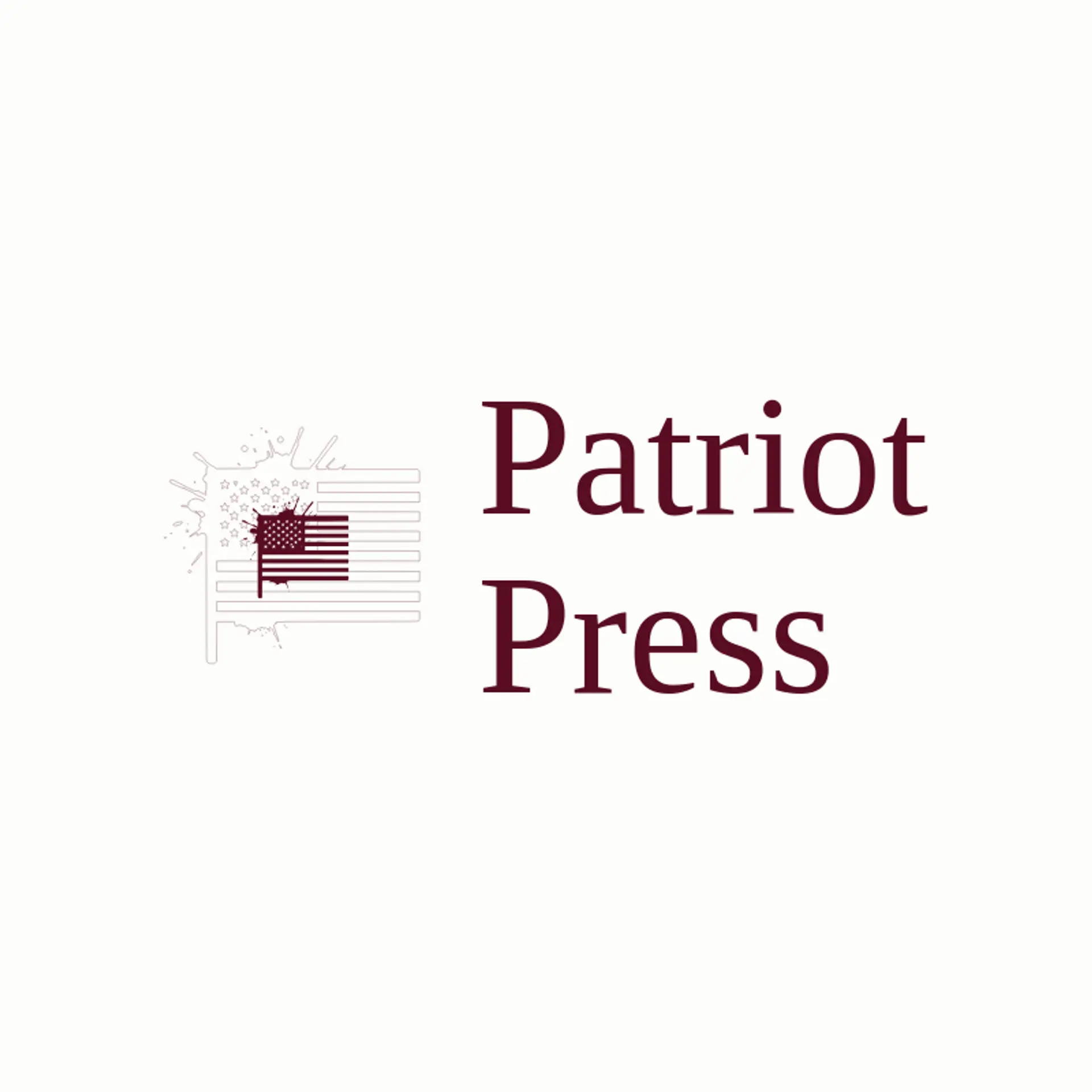 Patriot Press logo for usa flag