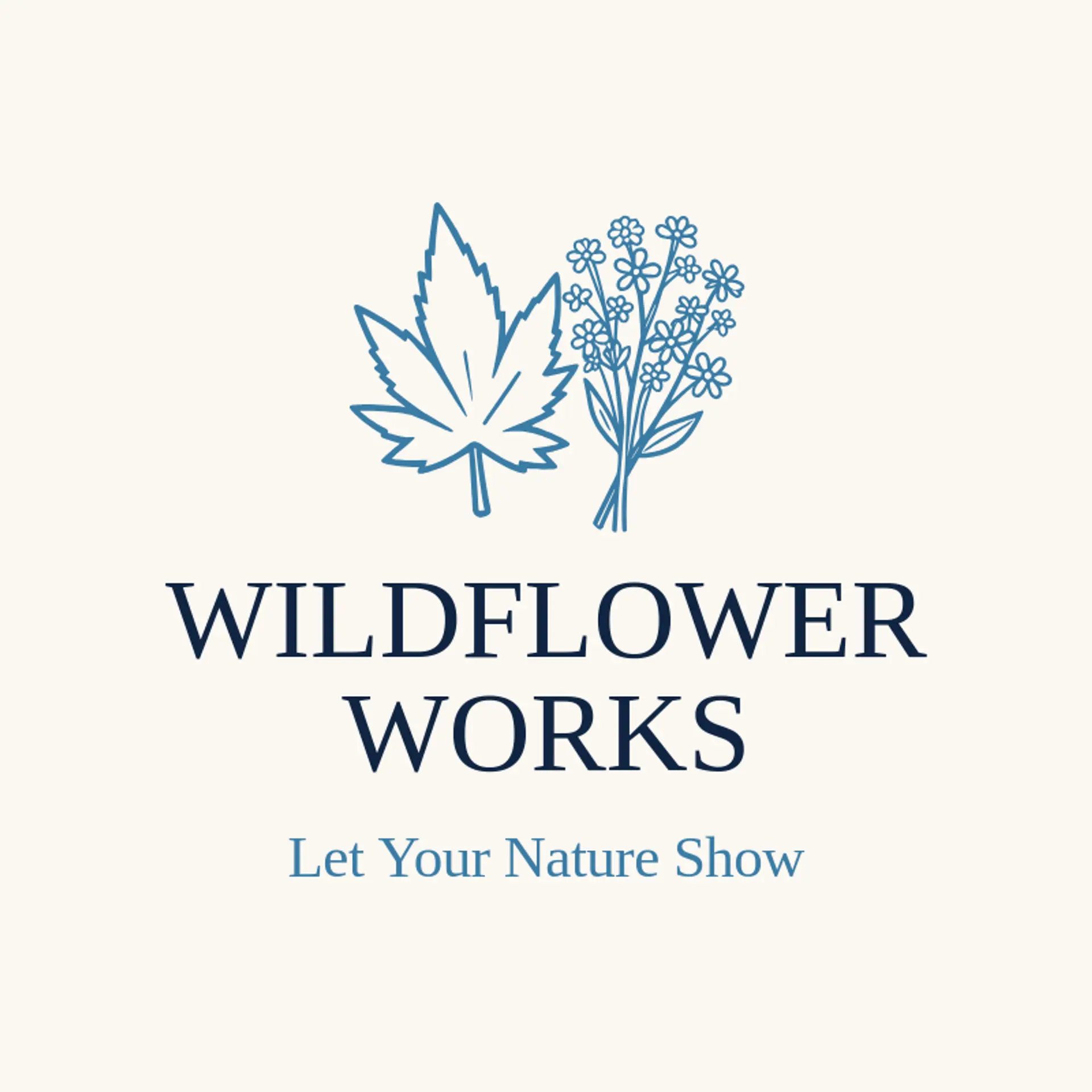 Wildflower Works logo for marijuana