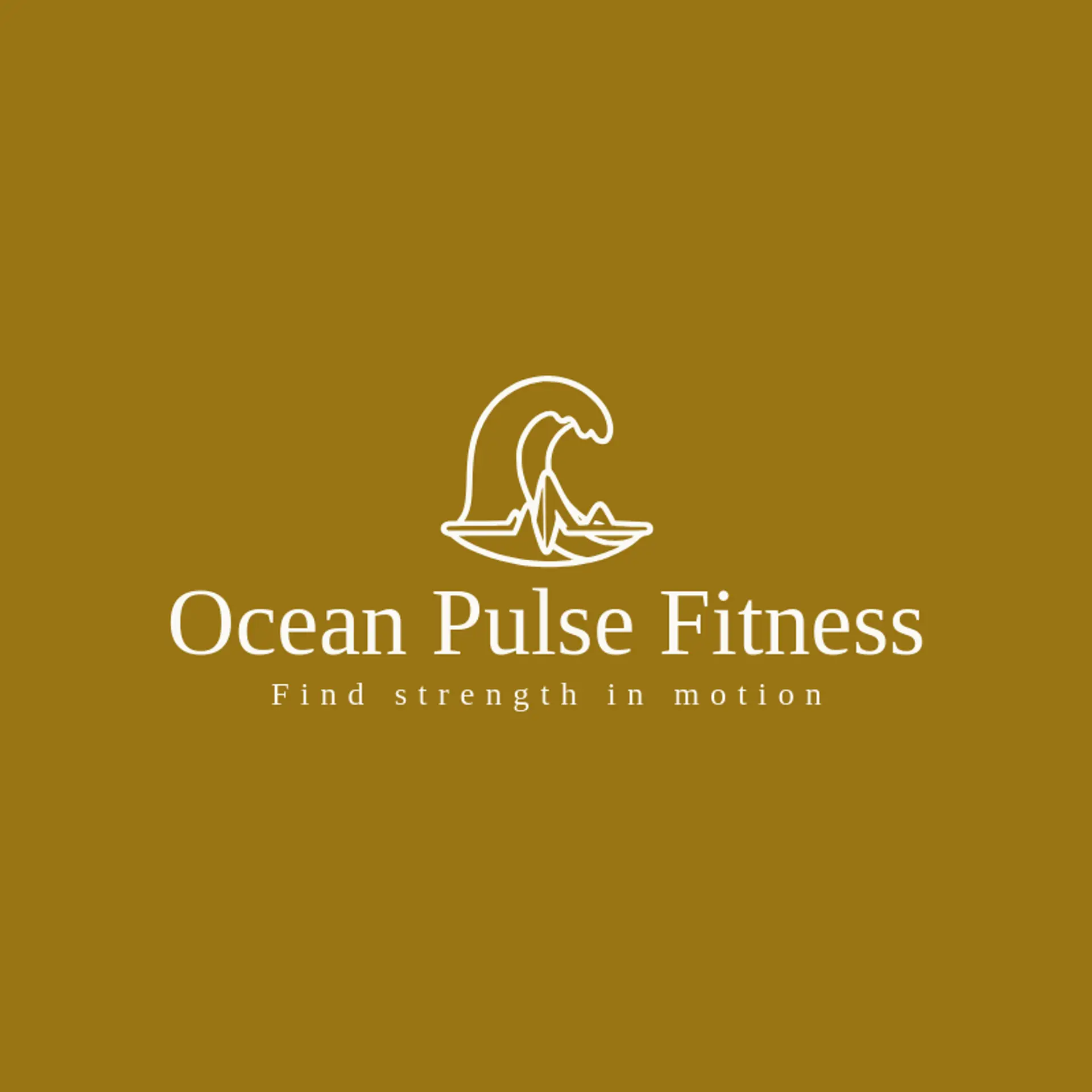 Ocean Pulse Fitness logo for tsunami