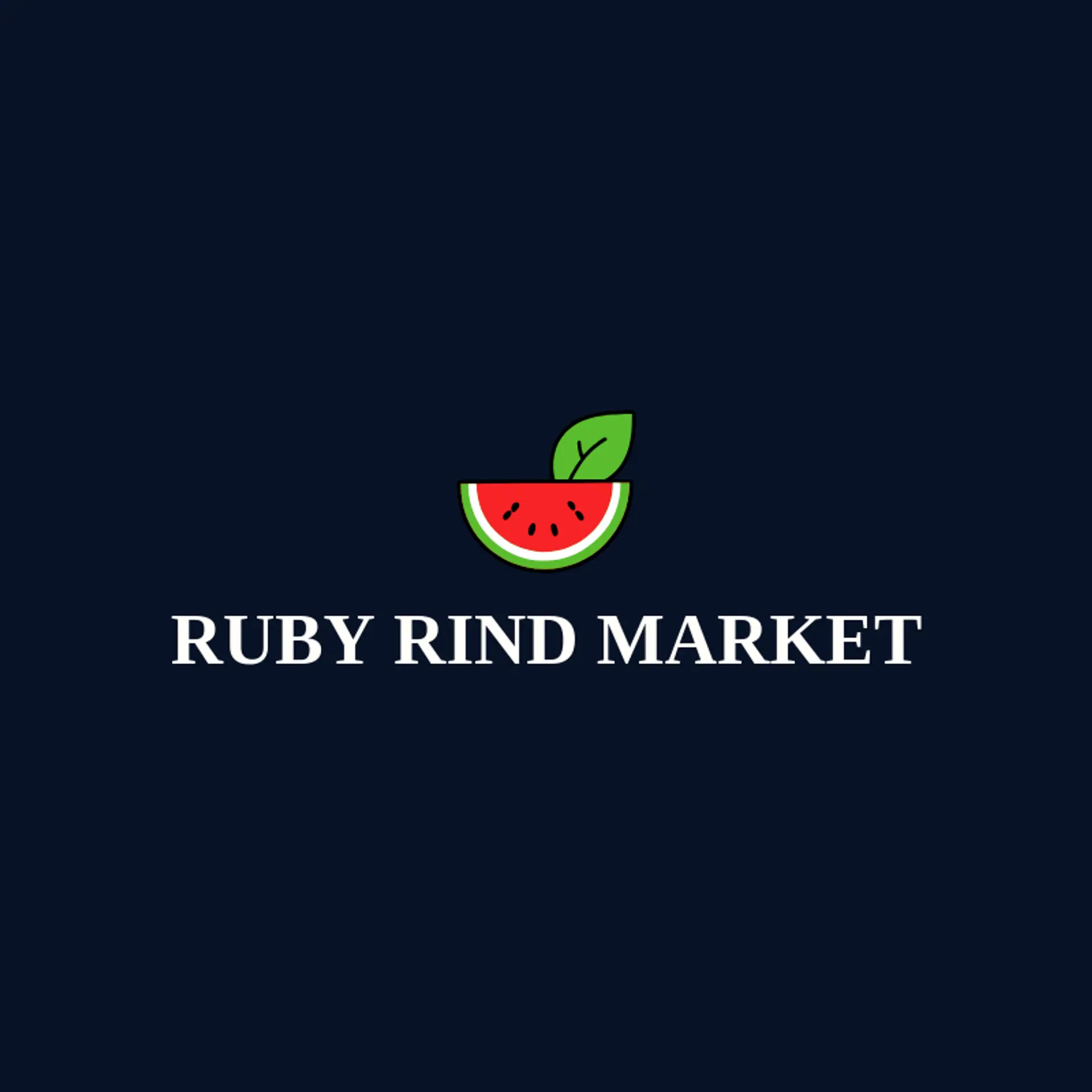 Ruby Rind Market logo for watermelon