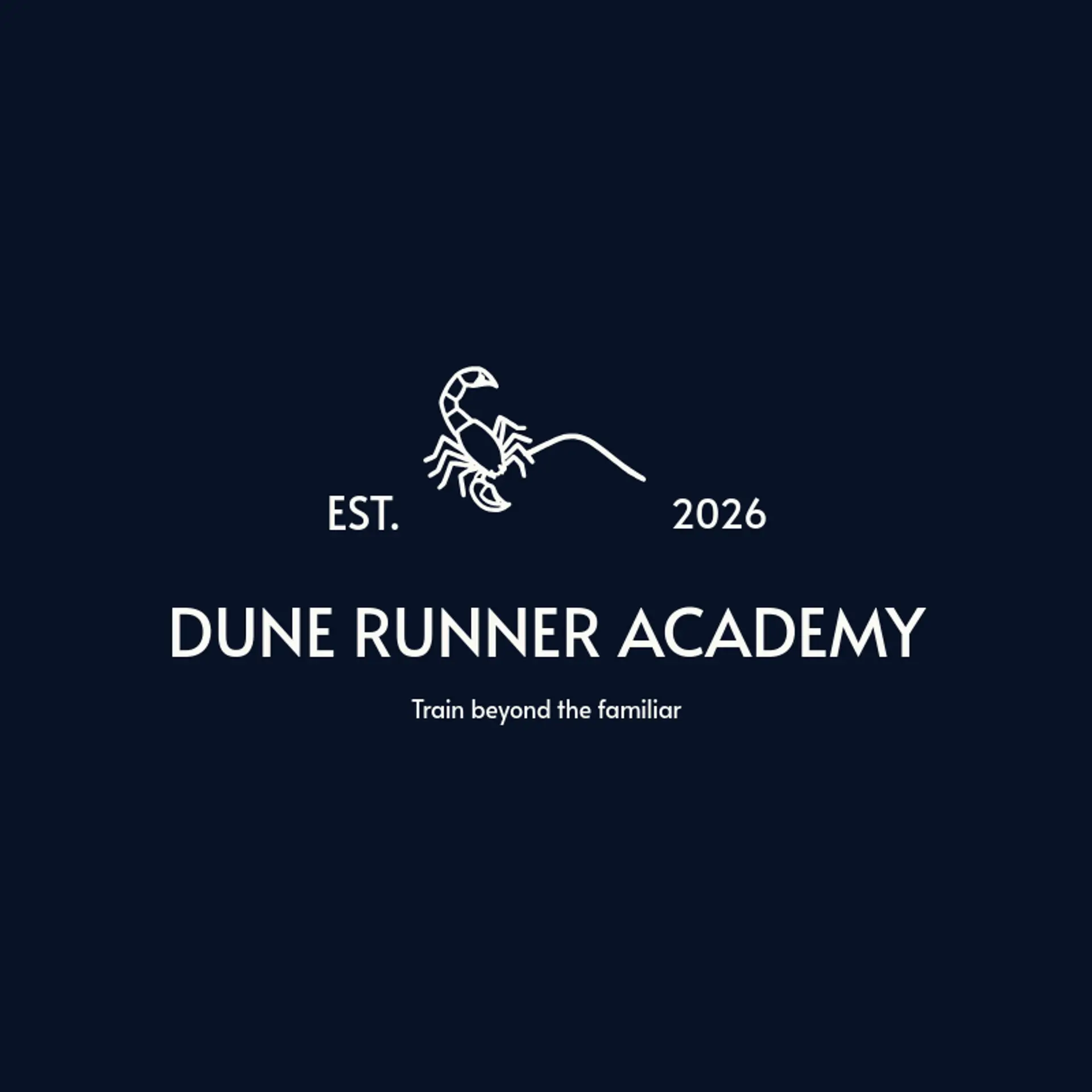 Dune Runner Academy logo for scorpion