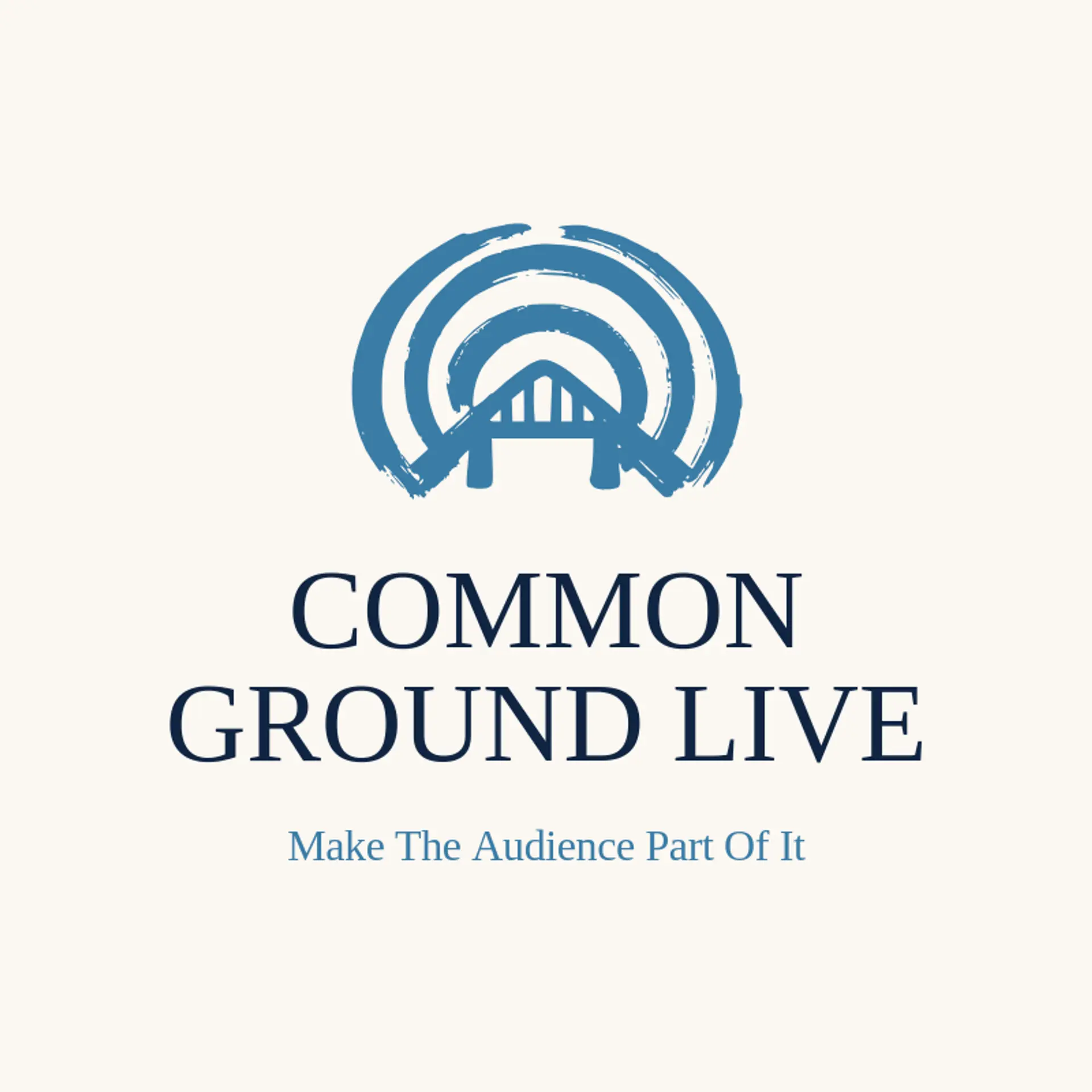 Common Ground Live logo for streamer